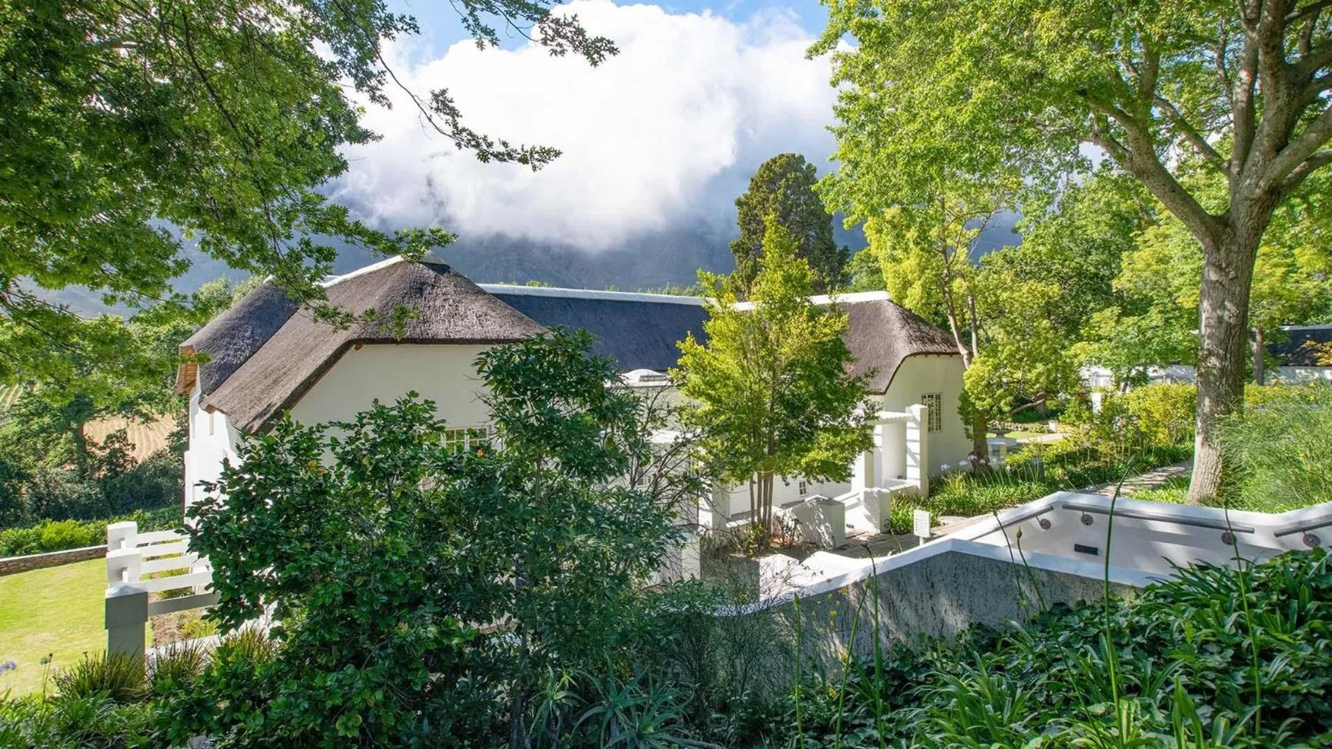 Property building in Le Franschhoek Hotel & Spa by Dream Resorts