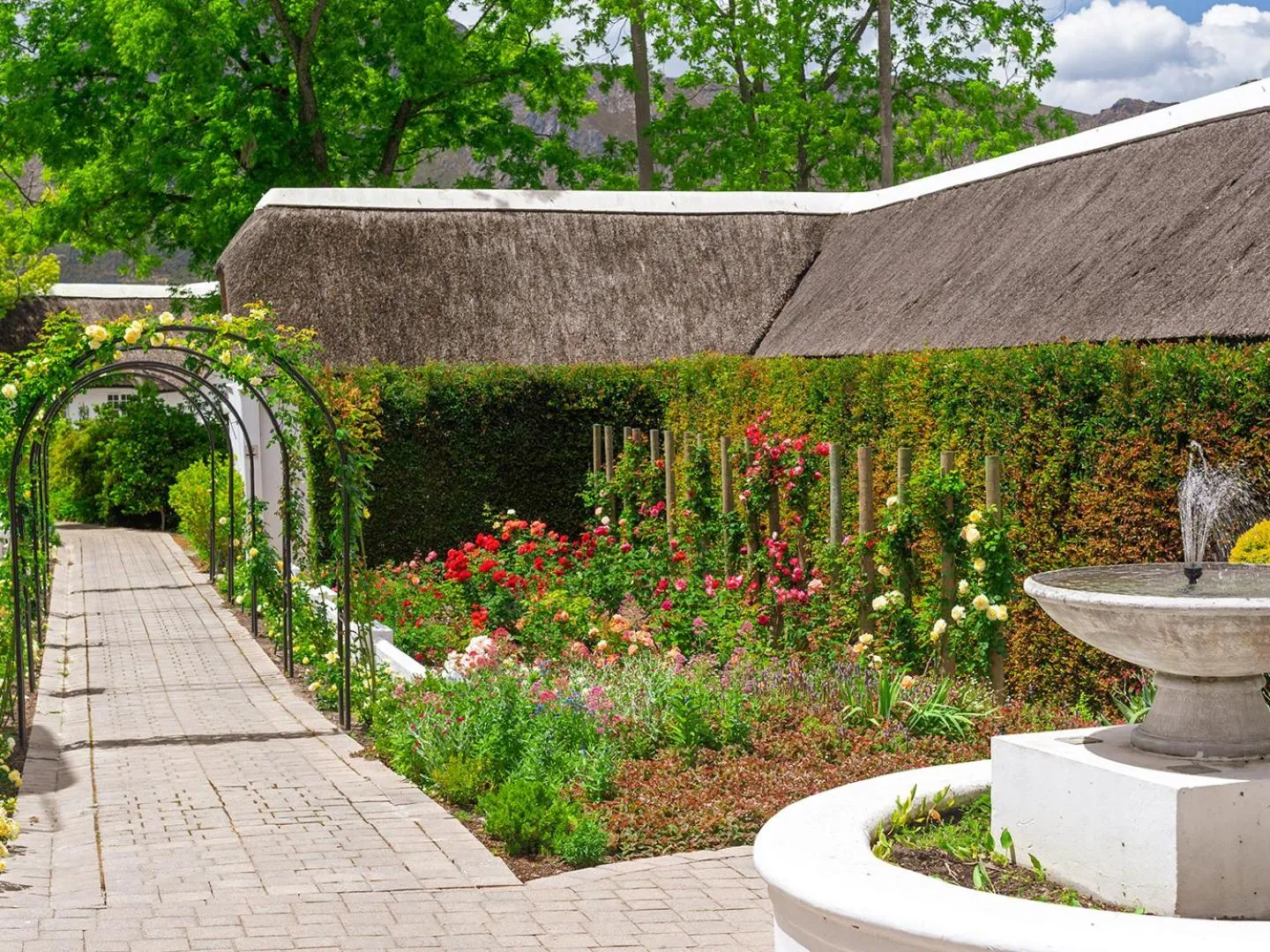 Garden in Le Franschhoek Hotel & Spa by Dream Resorts