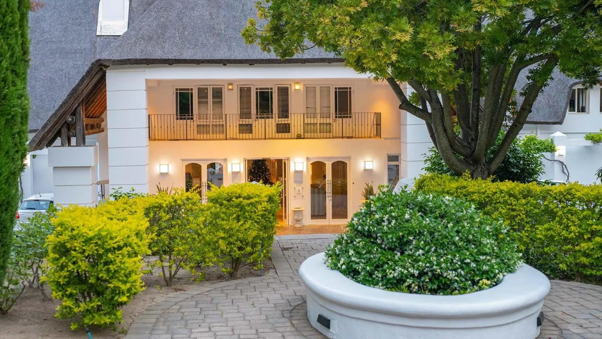 Property building in Le Franschhoek Hotel & Spa by Dream Resorts