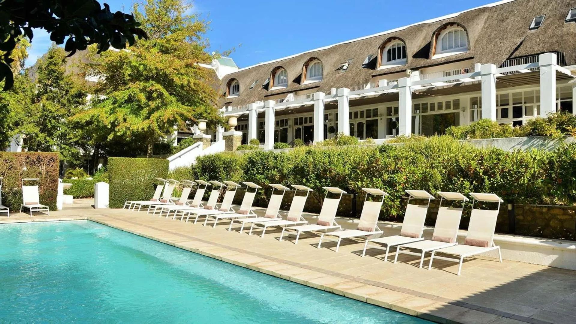Property building in Le Franschhoek Hotel & Spa by Dream Resorts