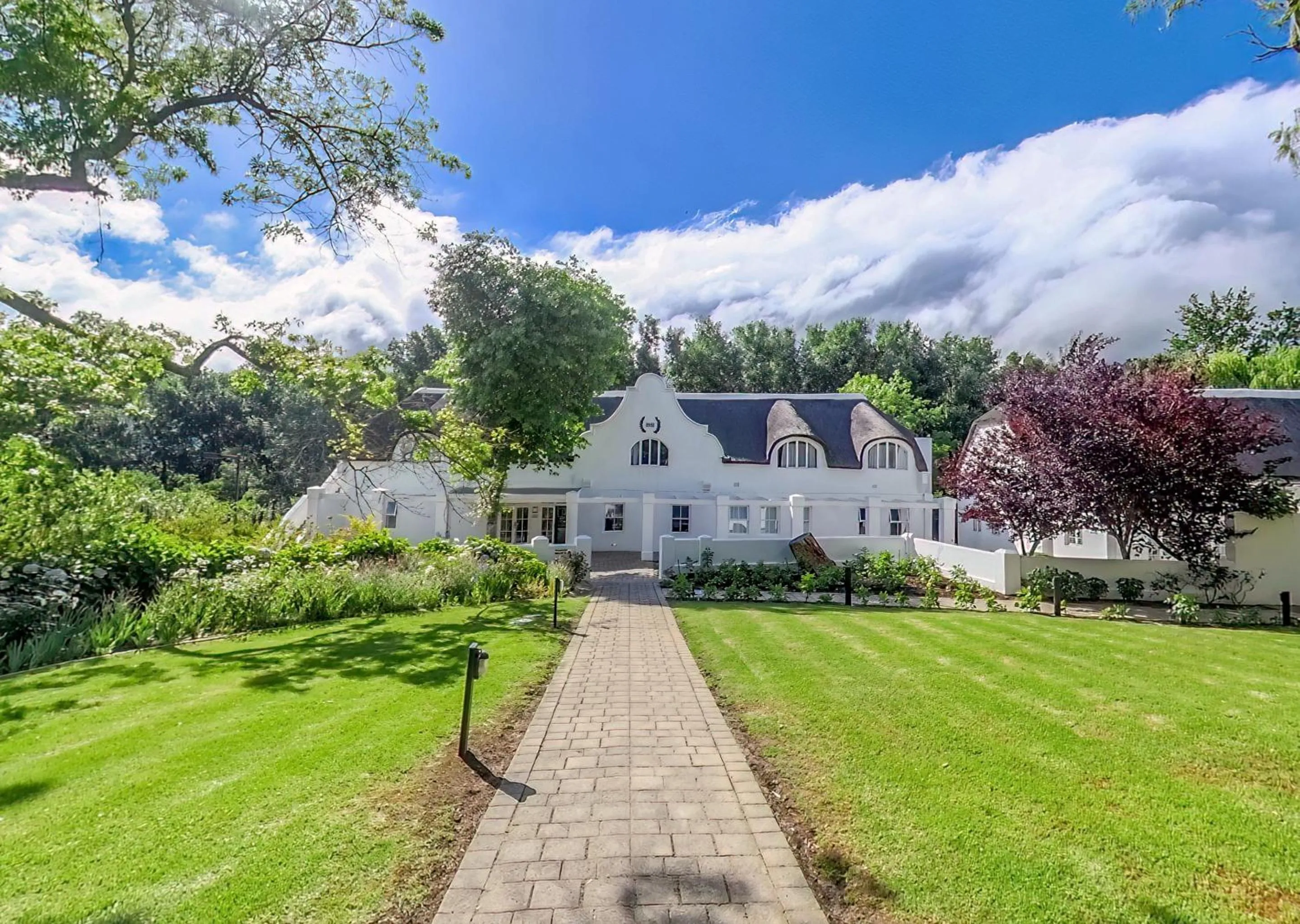 Property building in Le Franschhoek Hotel & Spa by Dream Resorts