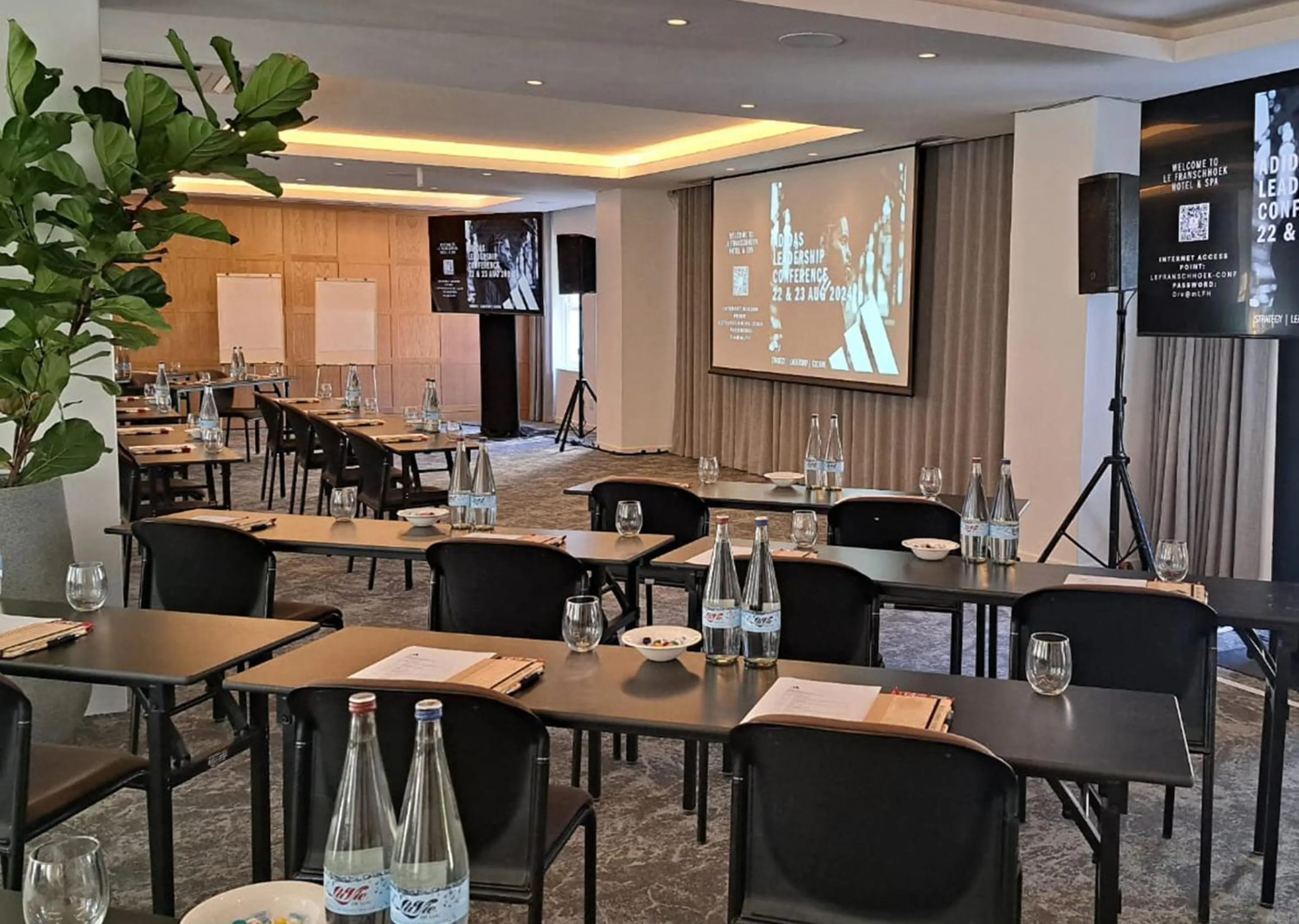 TV and multimedia in Le Franschhoek Hotel & Spa by Dream Resorts