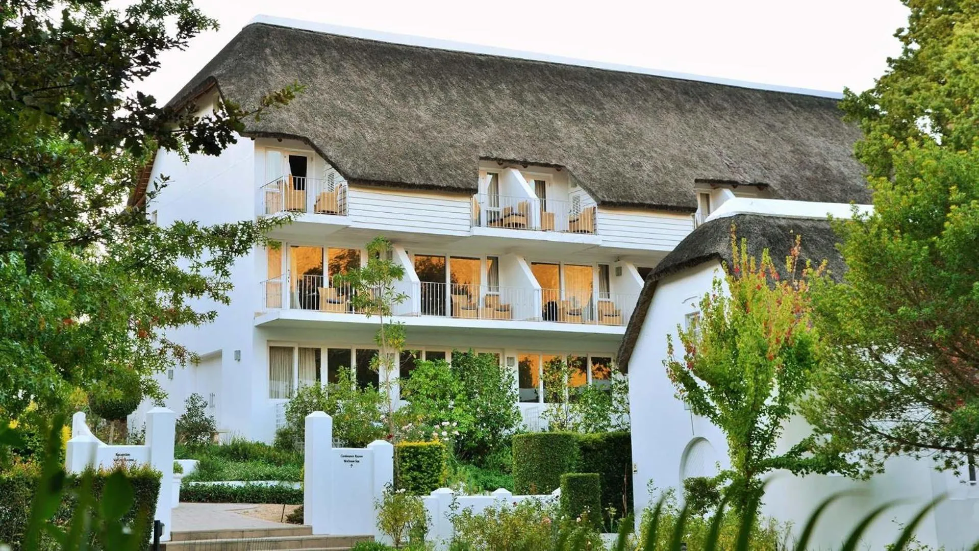 Property building in Le Franschhoek Hotel & Spa by Dream Resorts