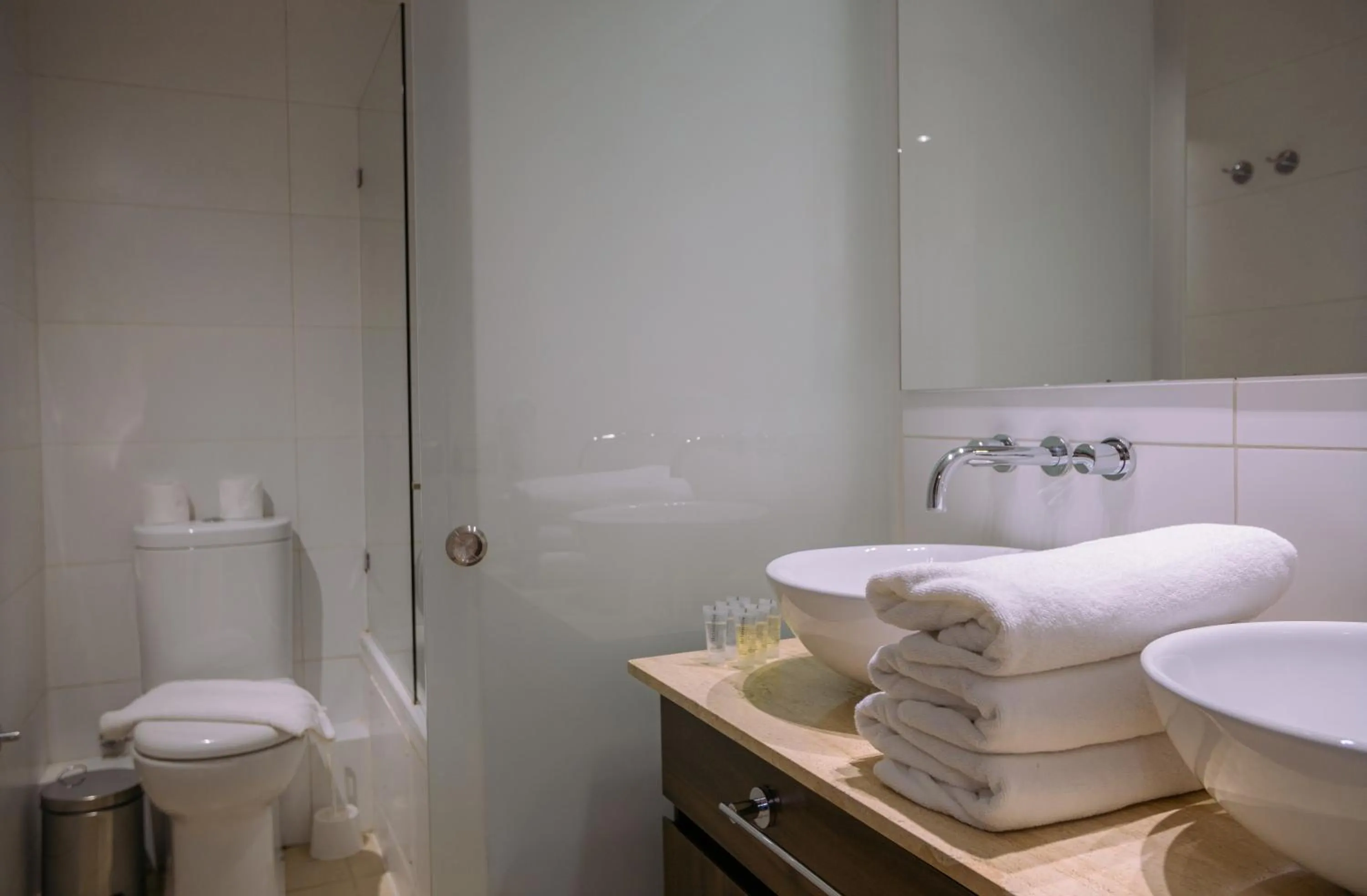 Bathroom in Sunset Aparts