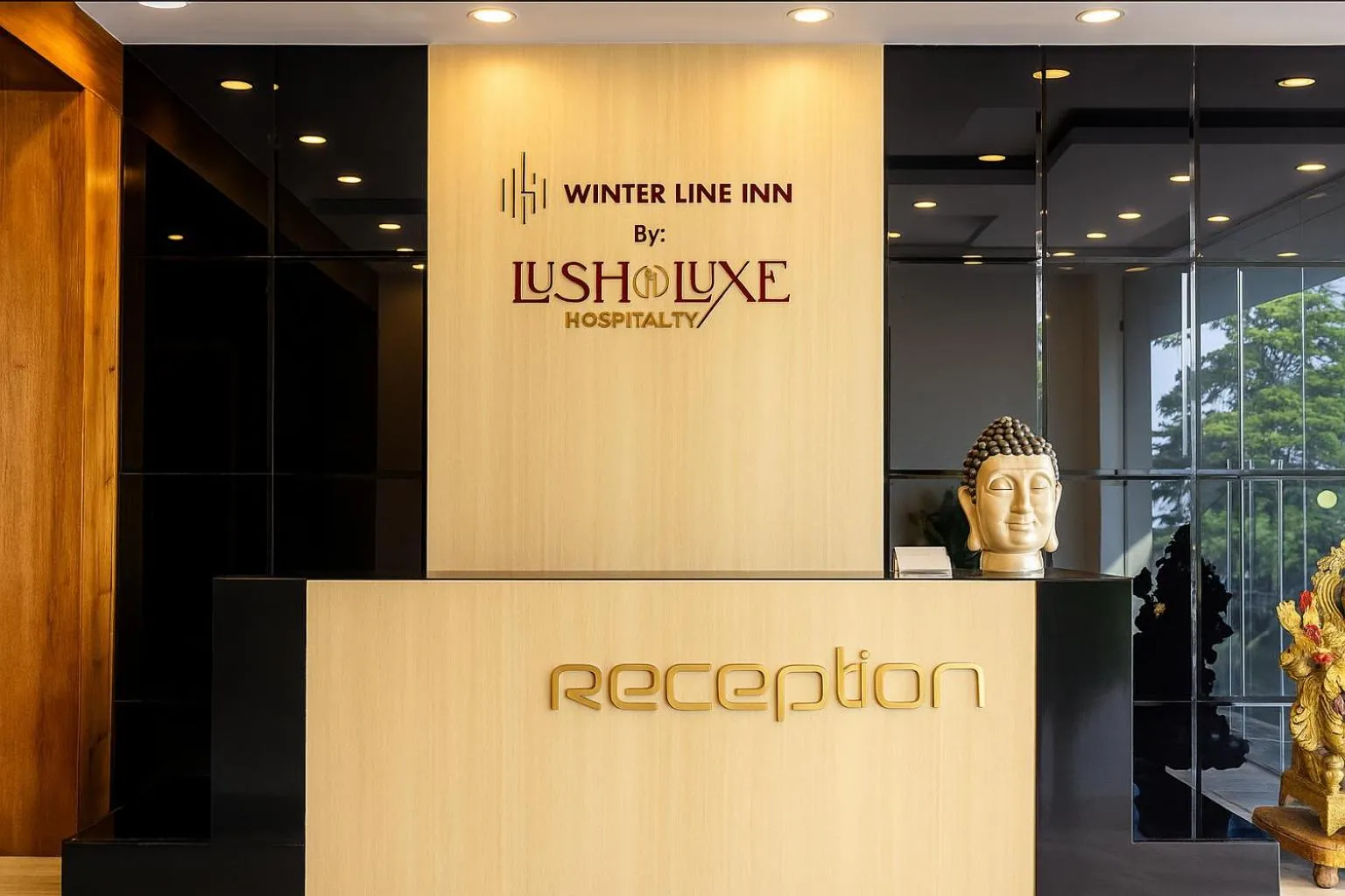 Property logo or sign in Hotel Winter Line Inn Near St Francis Monastery