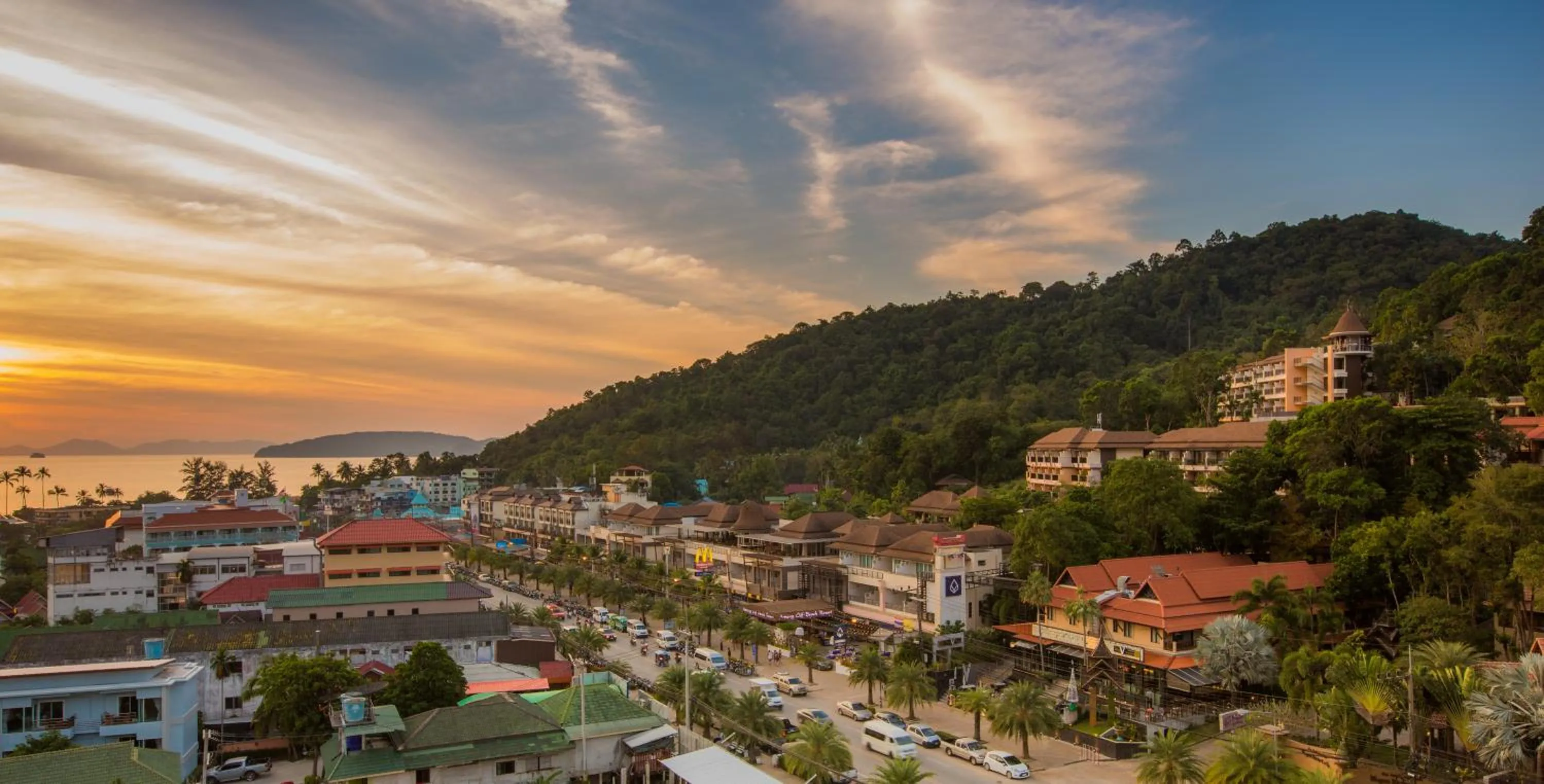 City view in BlueSotel Krabi AoNang Beach