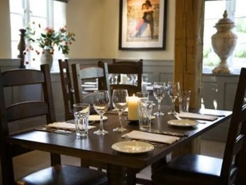 Dining area in The Bell at Hampton Poyle