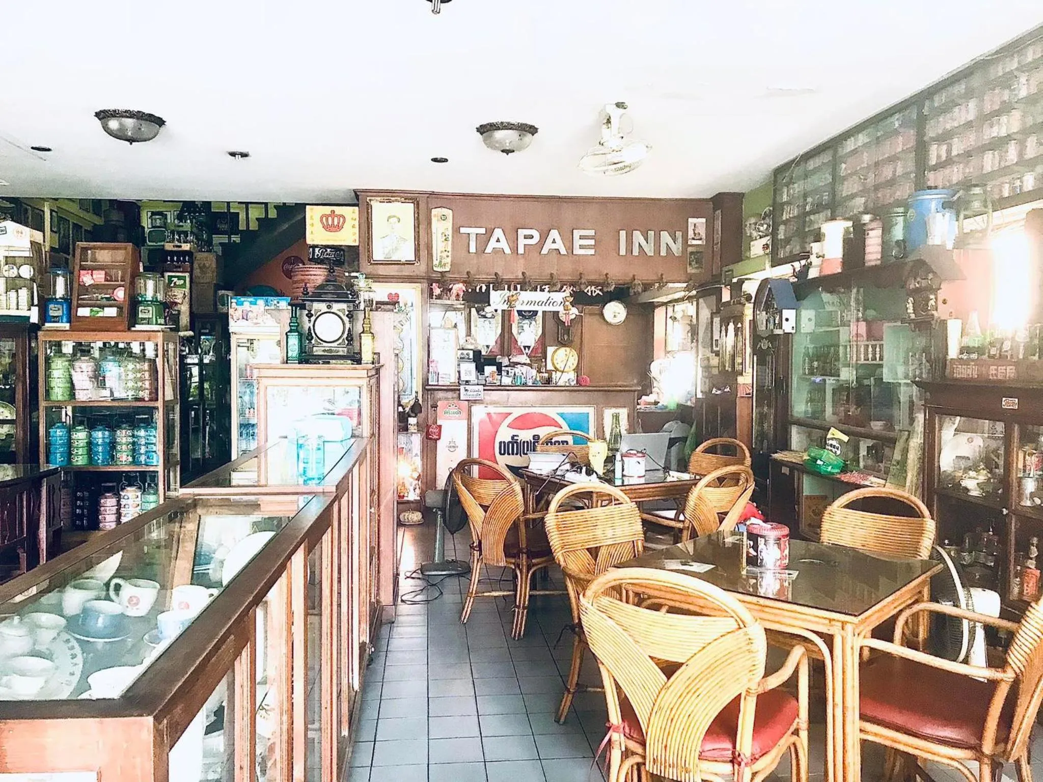 Dining area in Tapae Inn