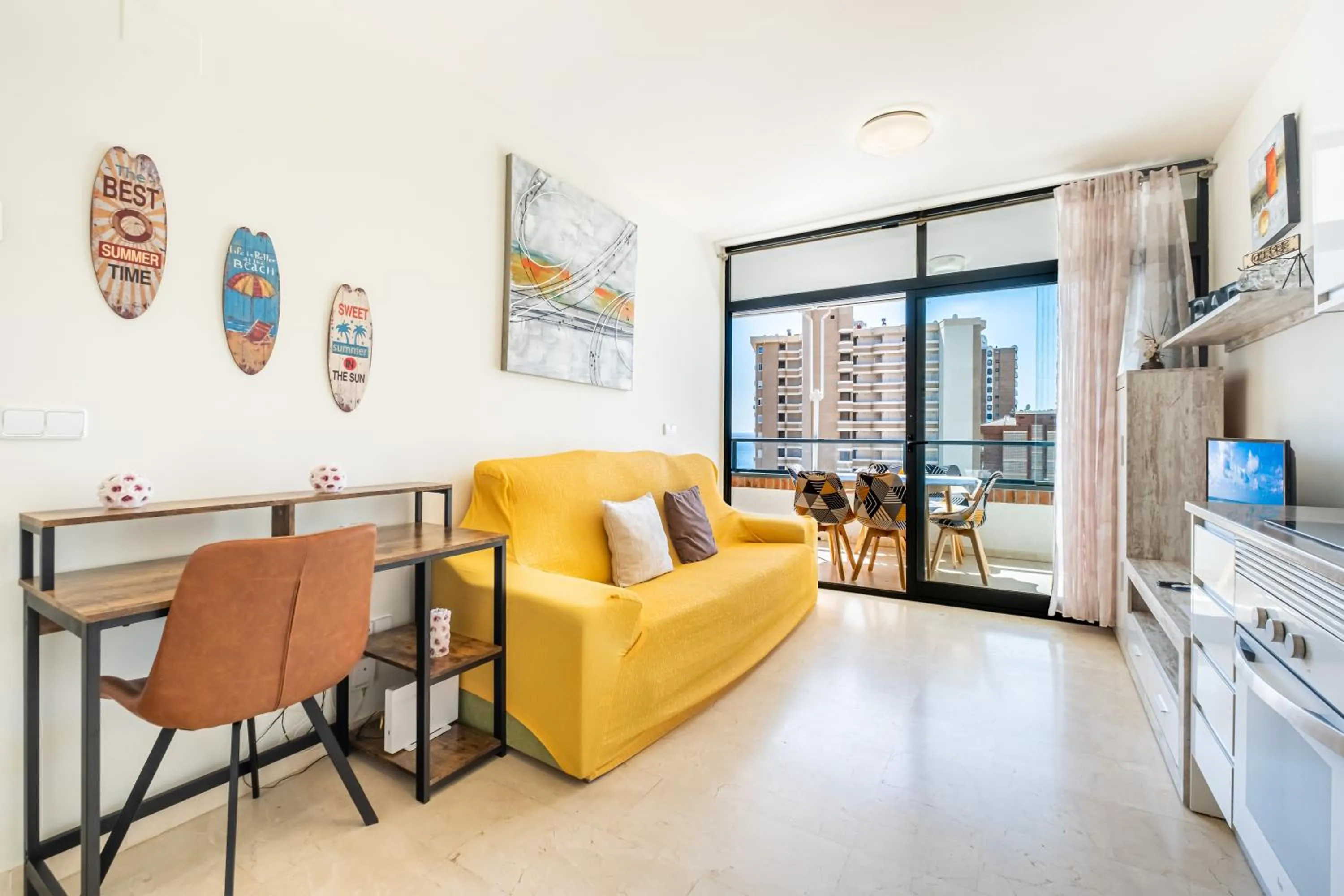 TV and multimedia in Gemelos 23 - 10B Apartment Levante Beach