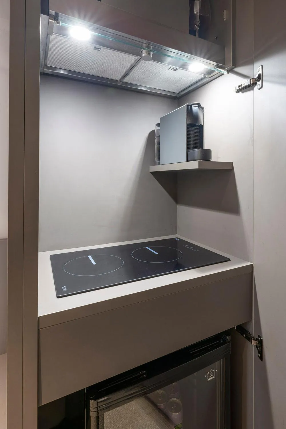 Kitchen or kitchenette in Anjoy&Bleev Rooms