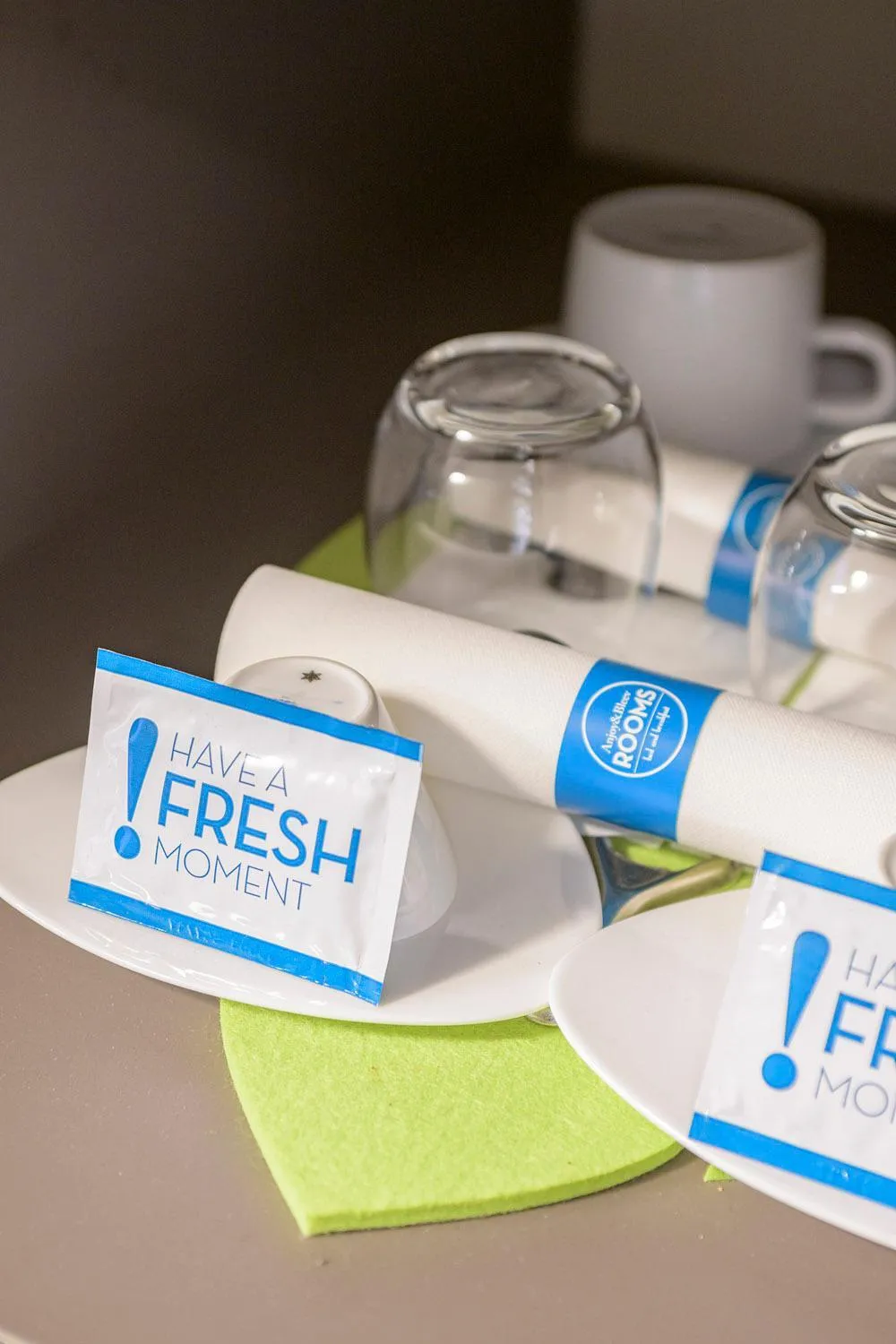 Coffee/tea facilities in Anjoy&Bleev Rooms