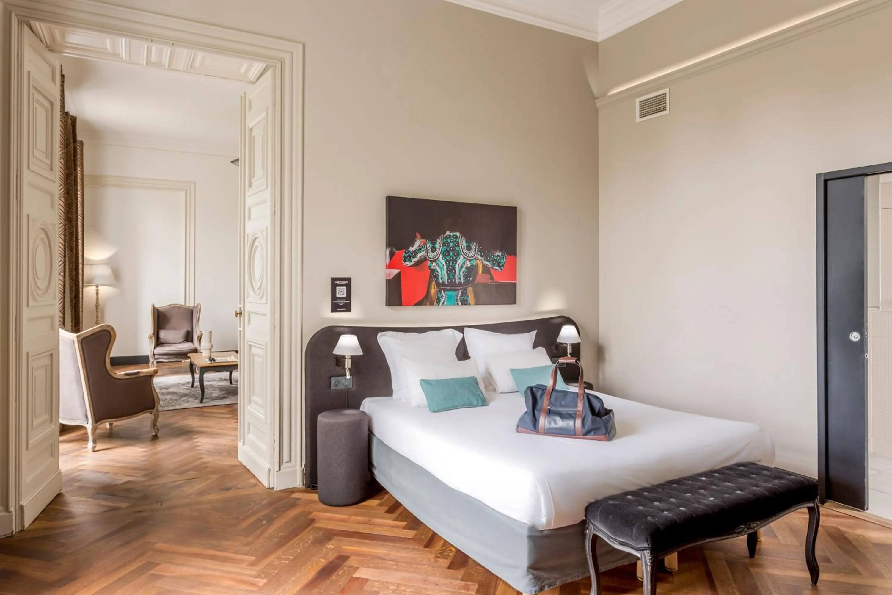 Bed in Appart'City Collection Nîmes Arènes