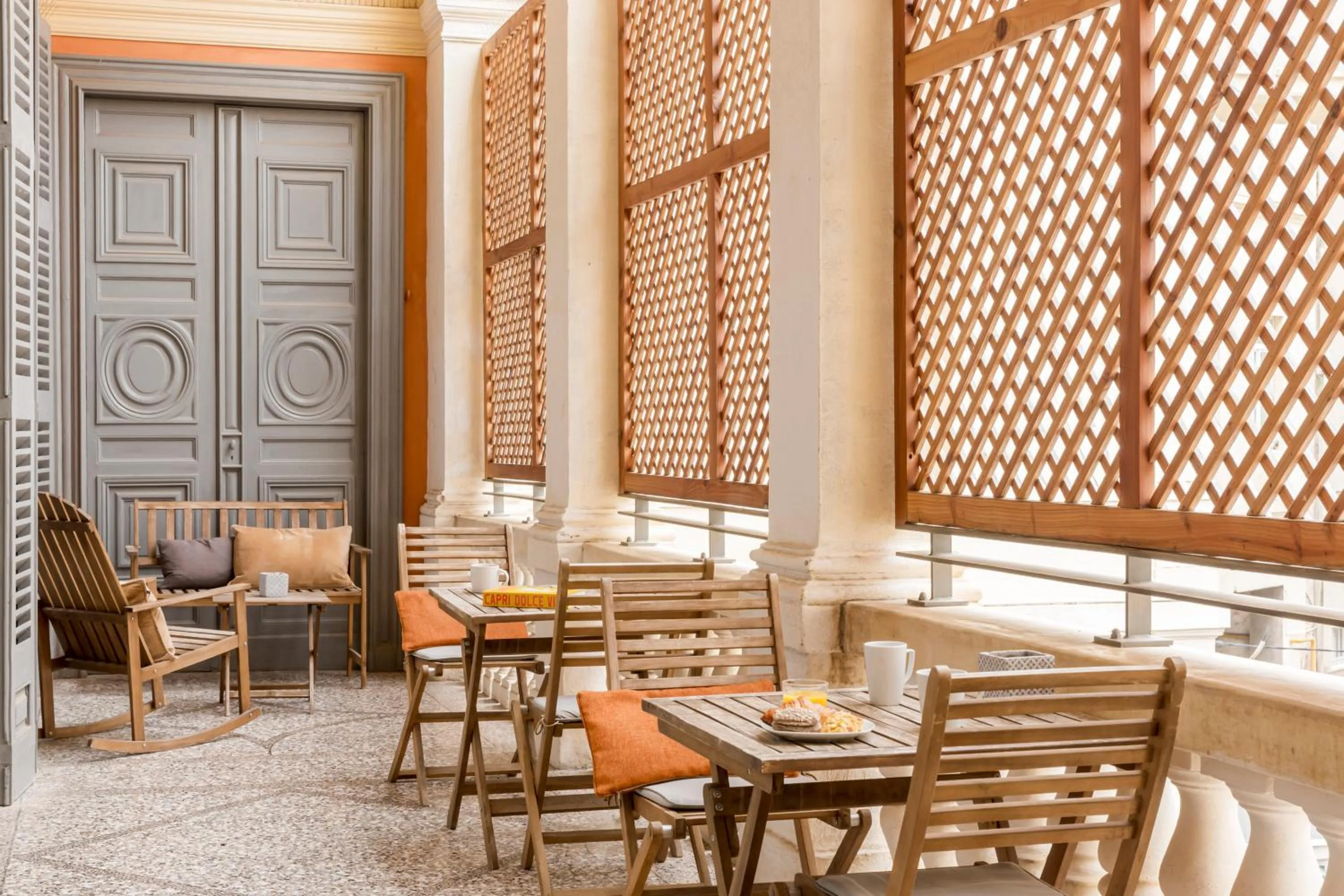 Balcony/Terrace in Appart'City Collection Nîmes Arènes