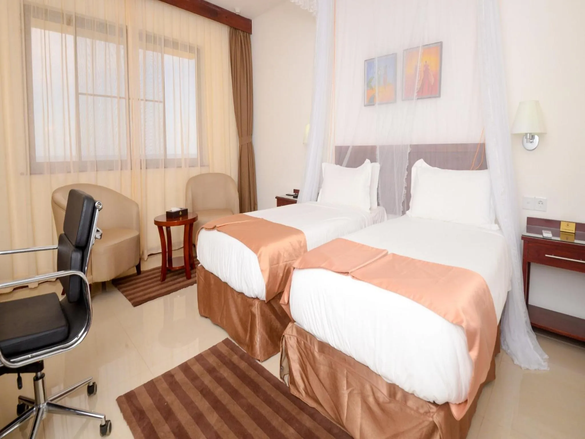 Bedroom in Raphael's Hotel