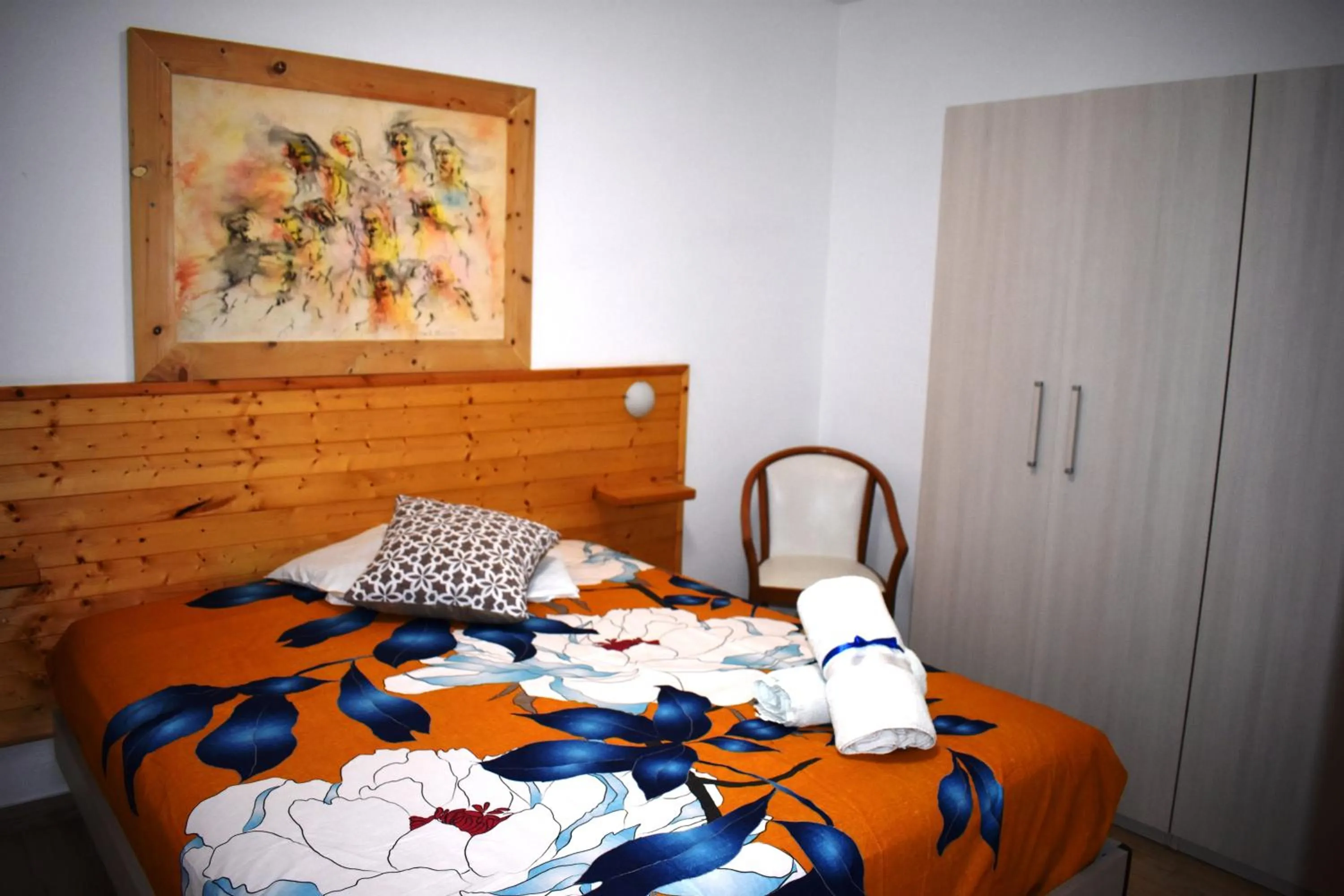 Bed in Art Village Residence