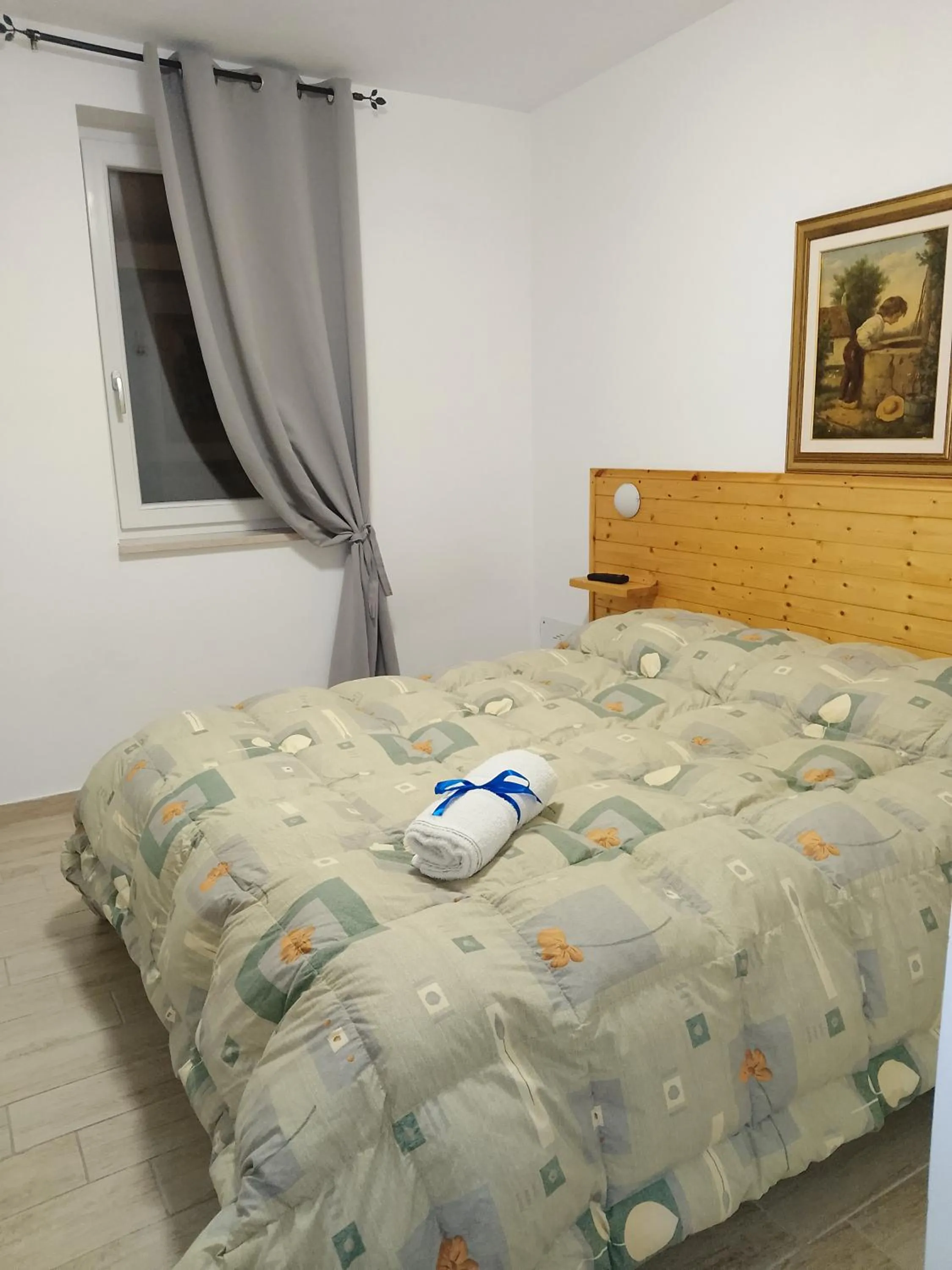 Bed in Art Village Residence