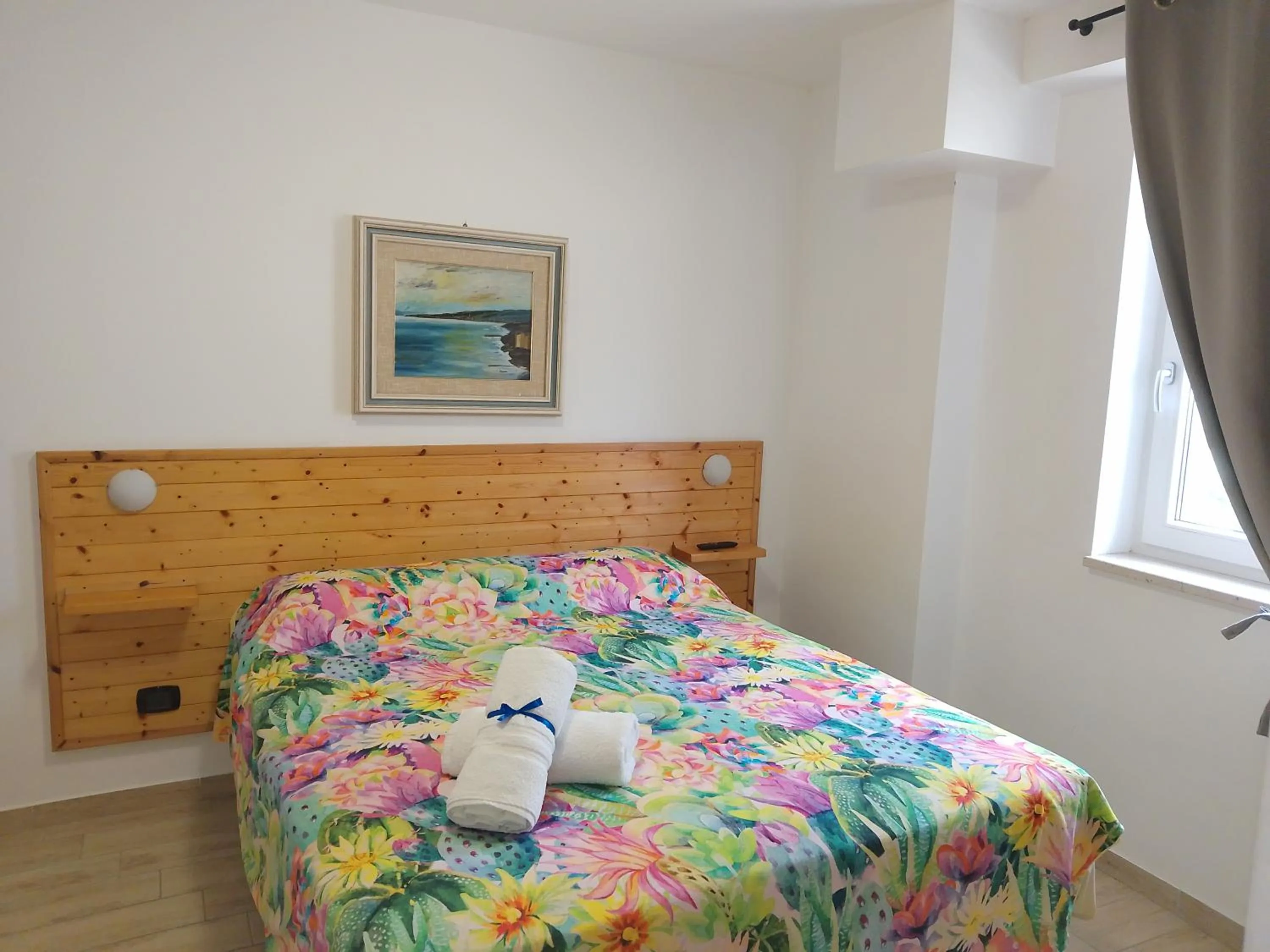 Bed in Art Village Residence