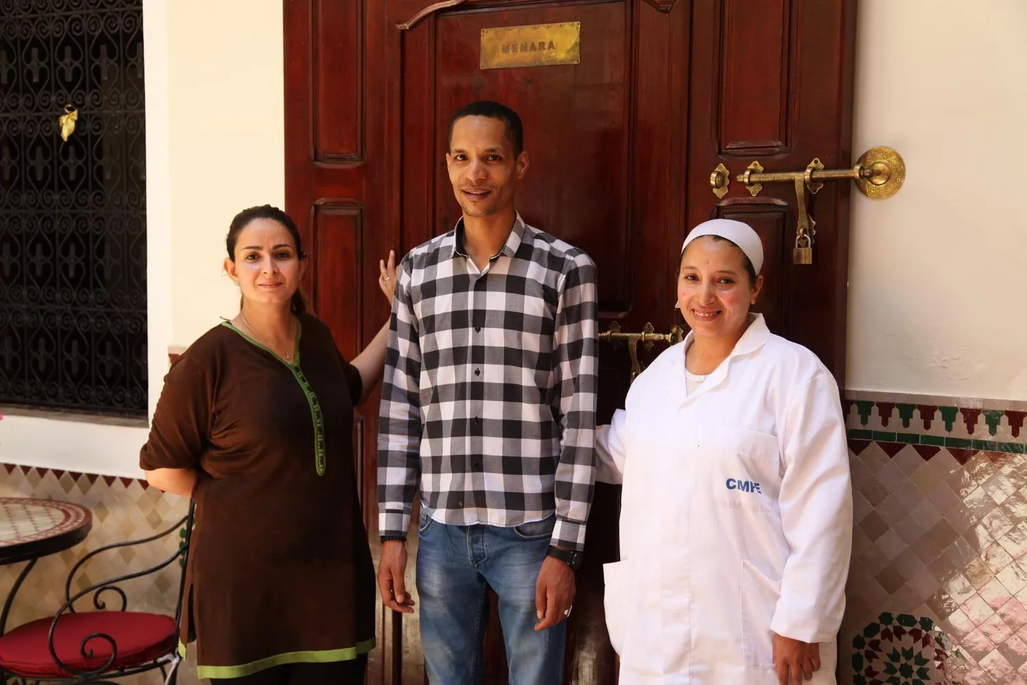 Staff in Riad Todra
