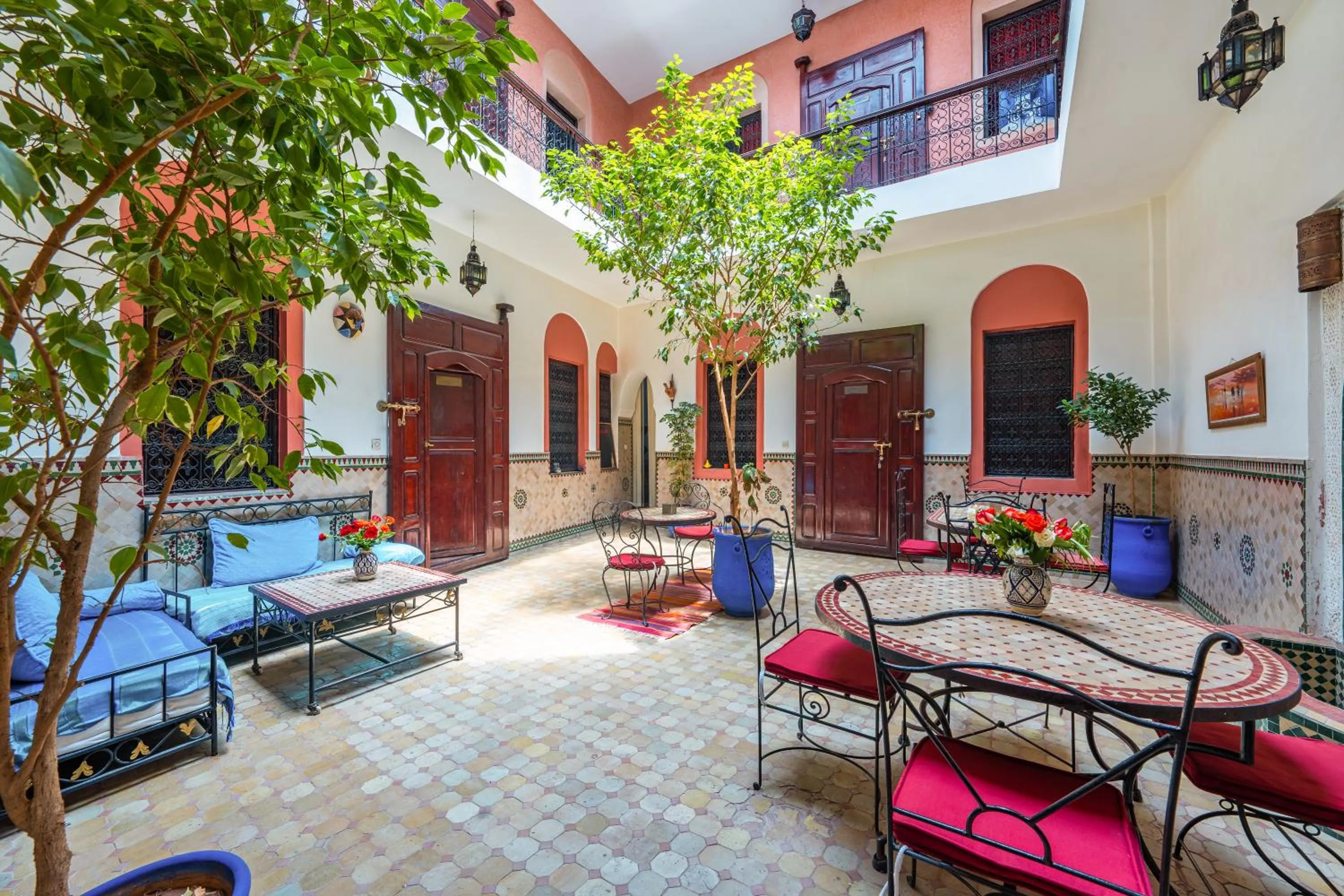 Patio in Riad Todra