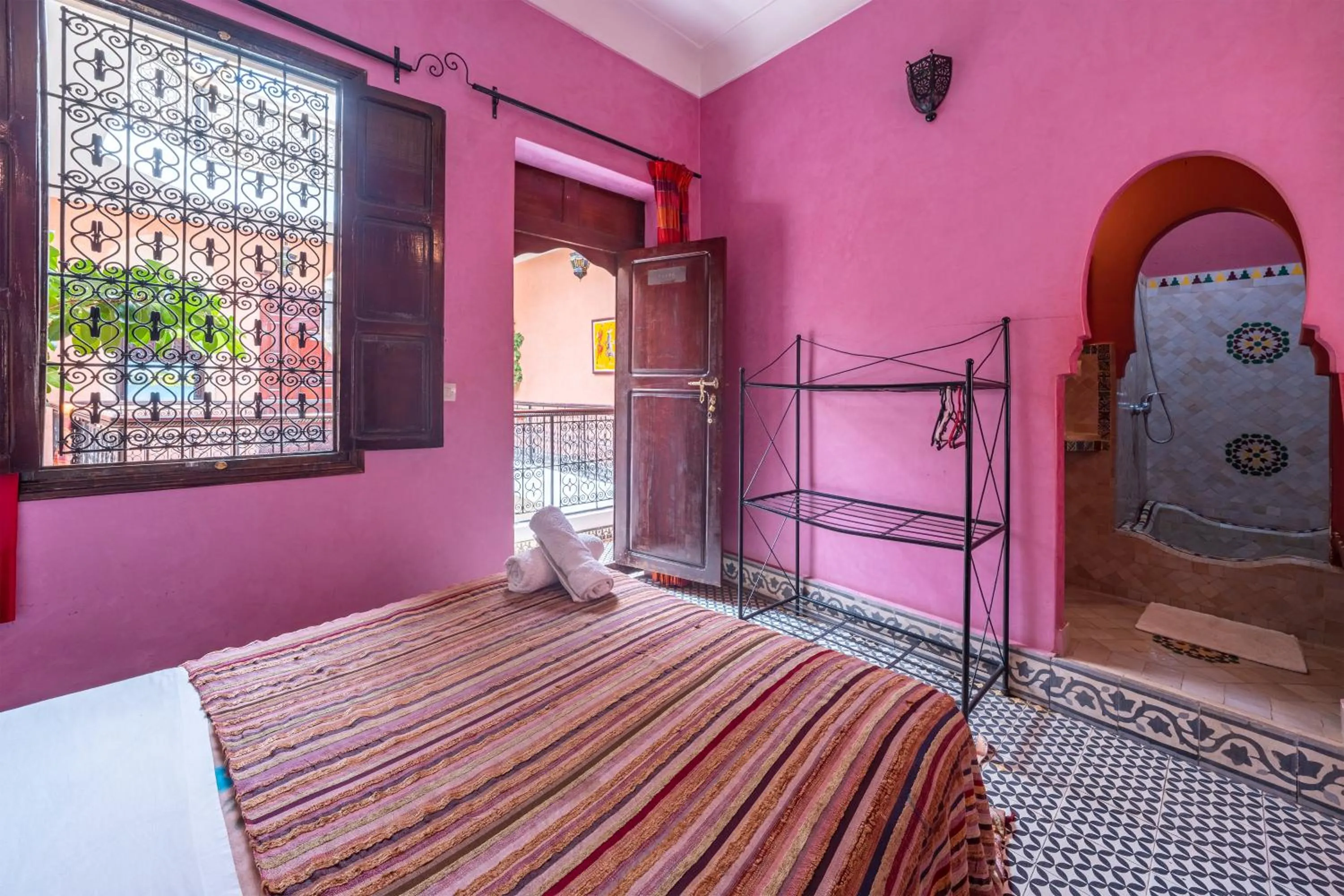 Bed in Riad Todra