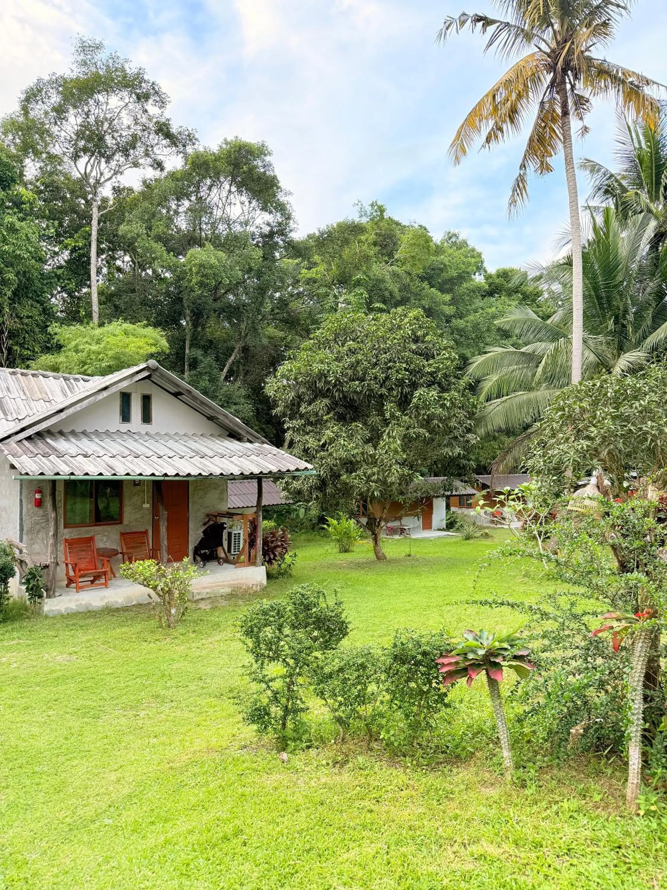 Garden in Eve house koh kood