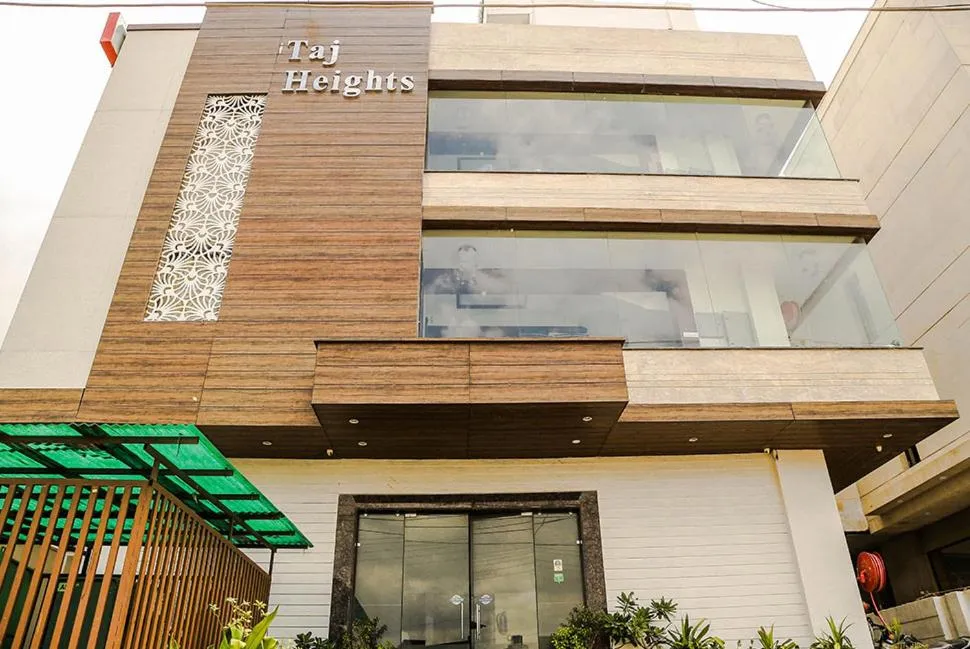 Property building in Hotel Taj Heights