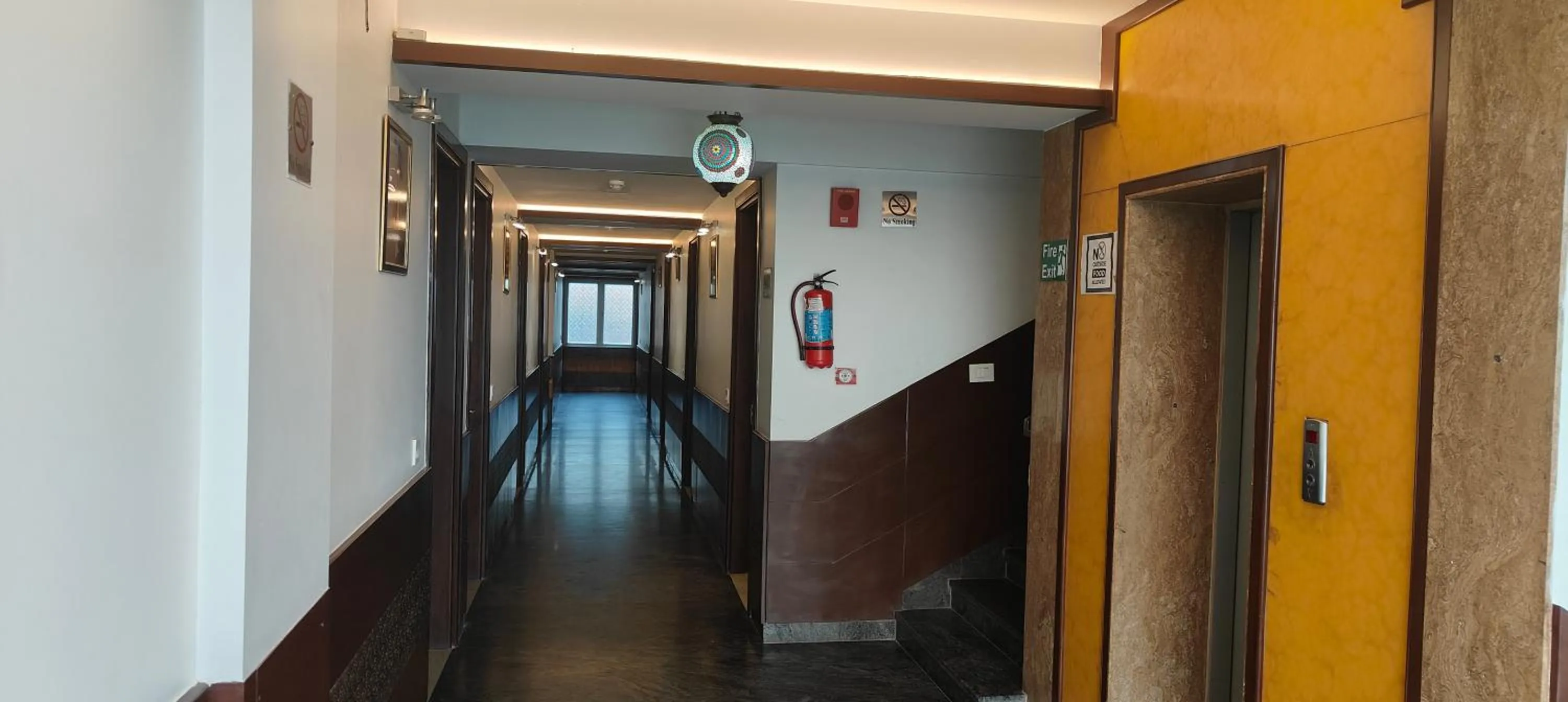 Floor plan in Hotel Taj Heights