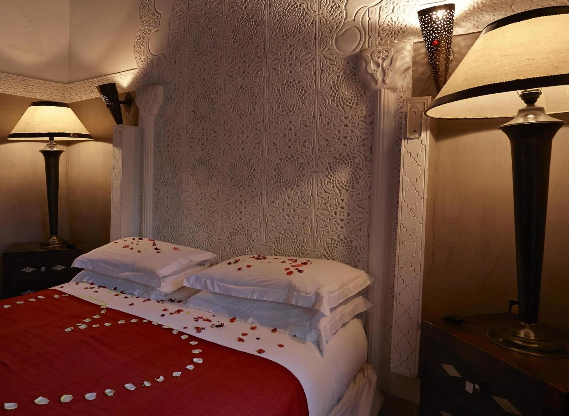 Bedroom, Bed in Riad Les Jardins d'Henia