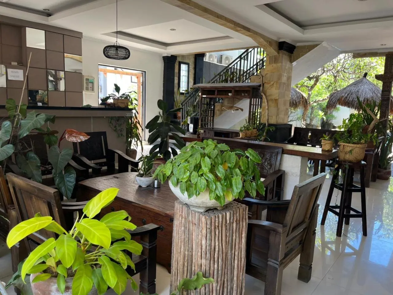 Property building in Tendan Residence Hotel