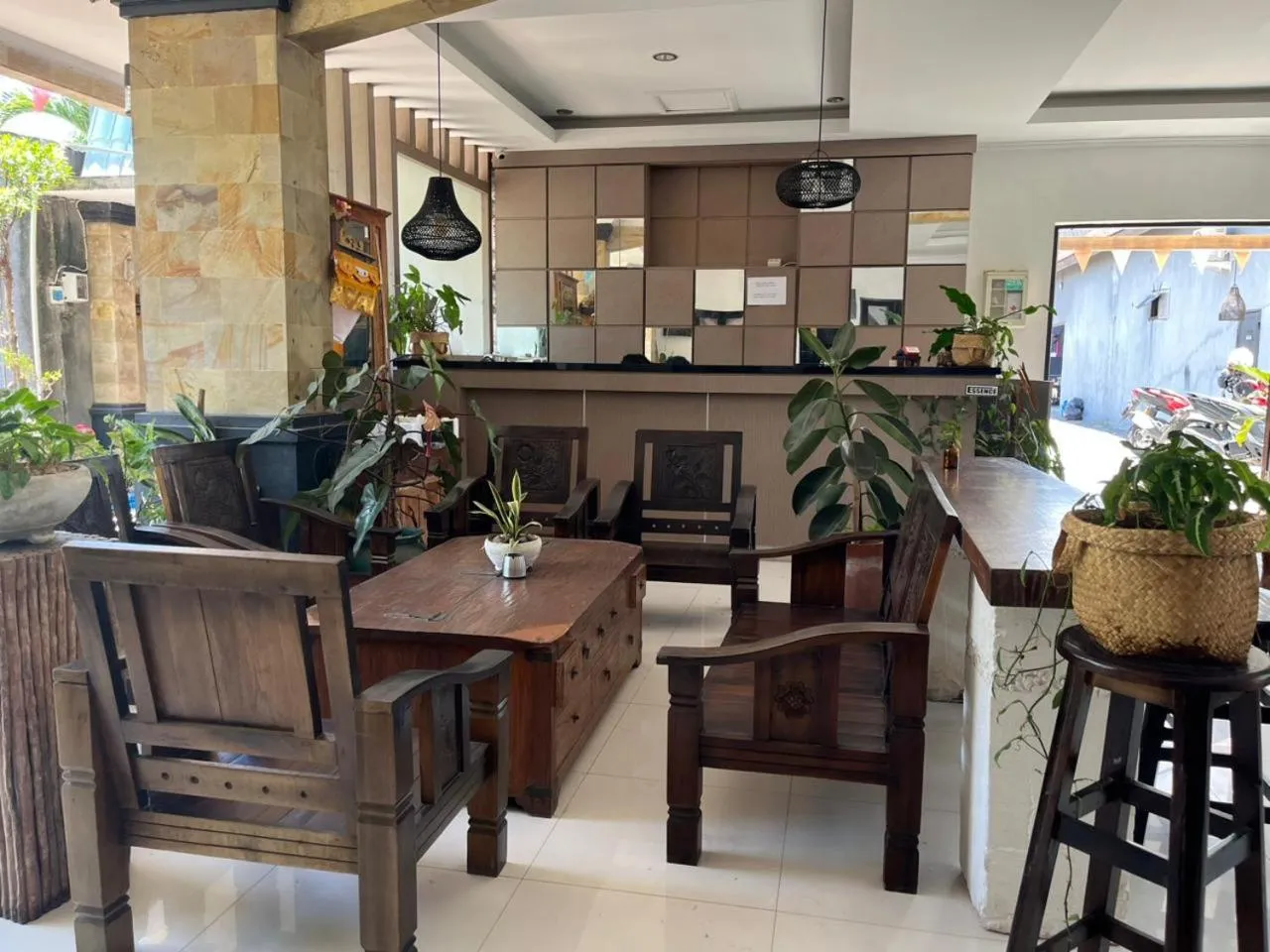 Lobby or reception in Tendan Residence Hotel