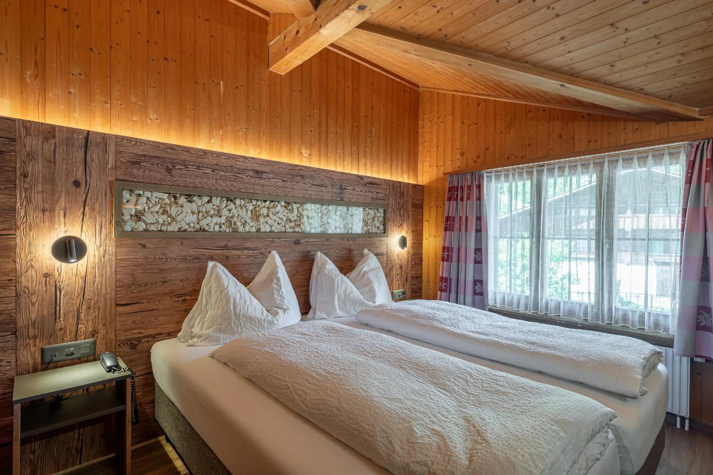 Bed in Chalet Stöckli