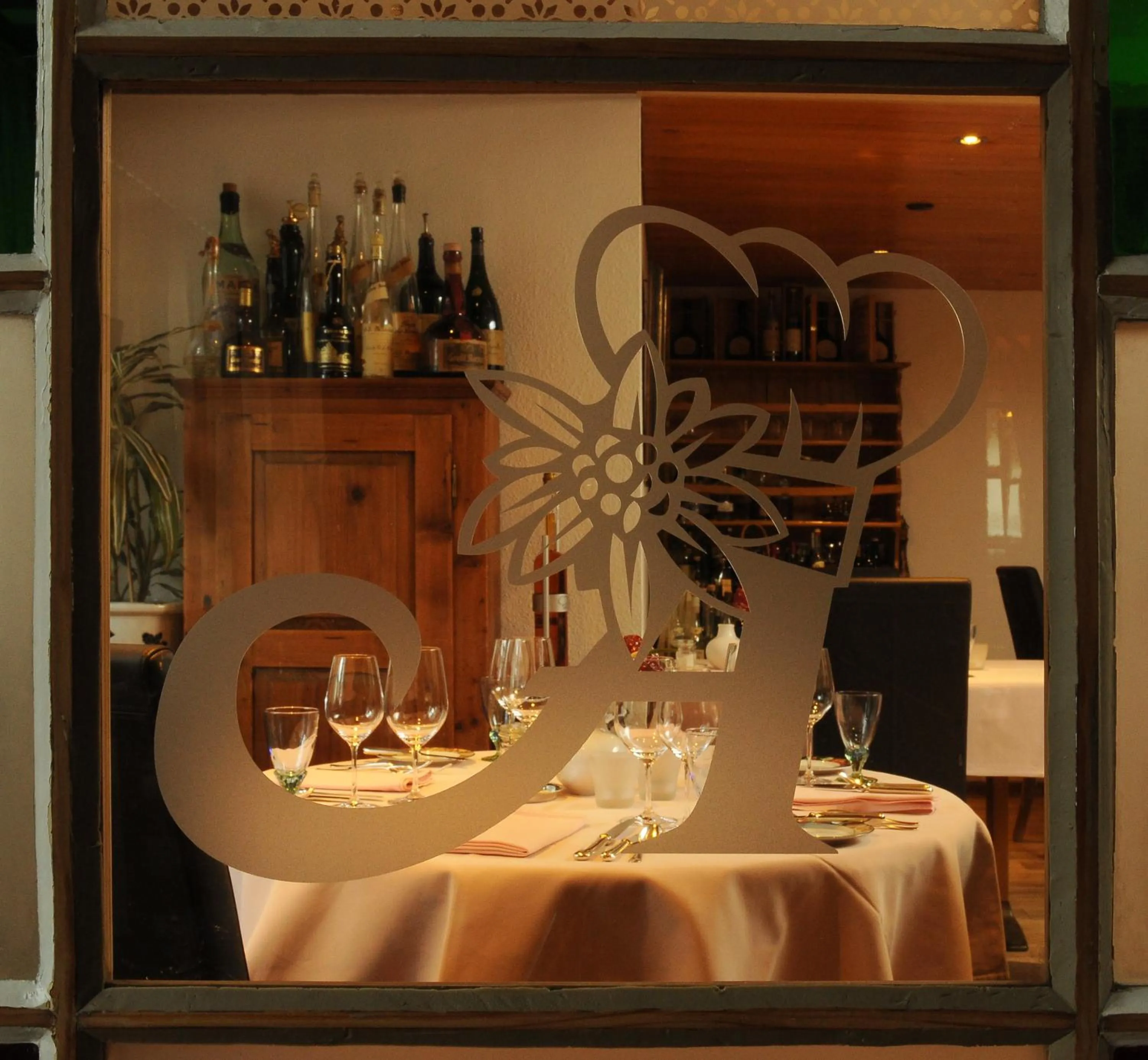 Dinner in Chalet Stöckli