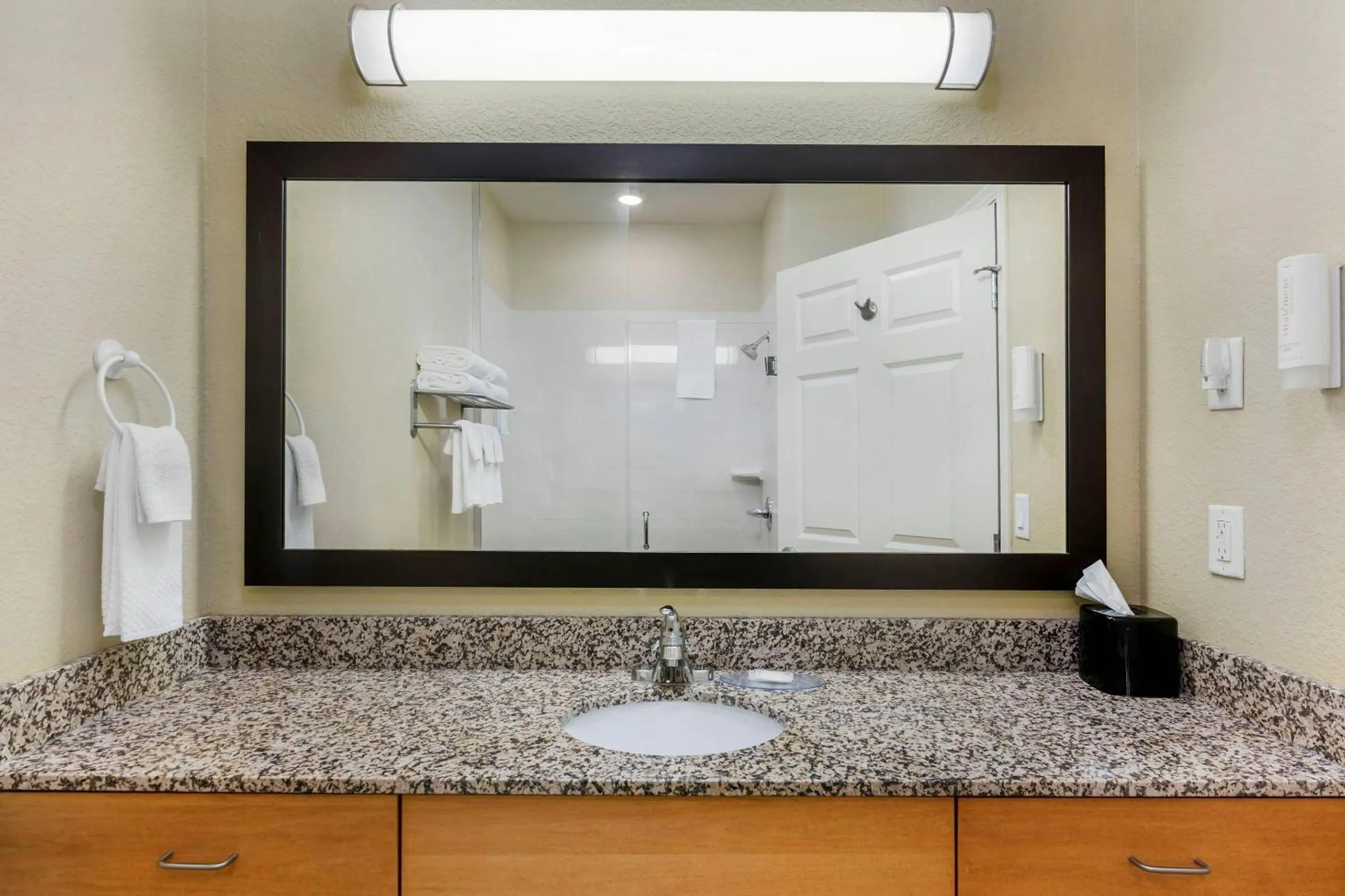 Bedroom in MainStay Suites Stanley