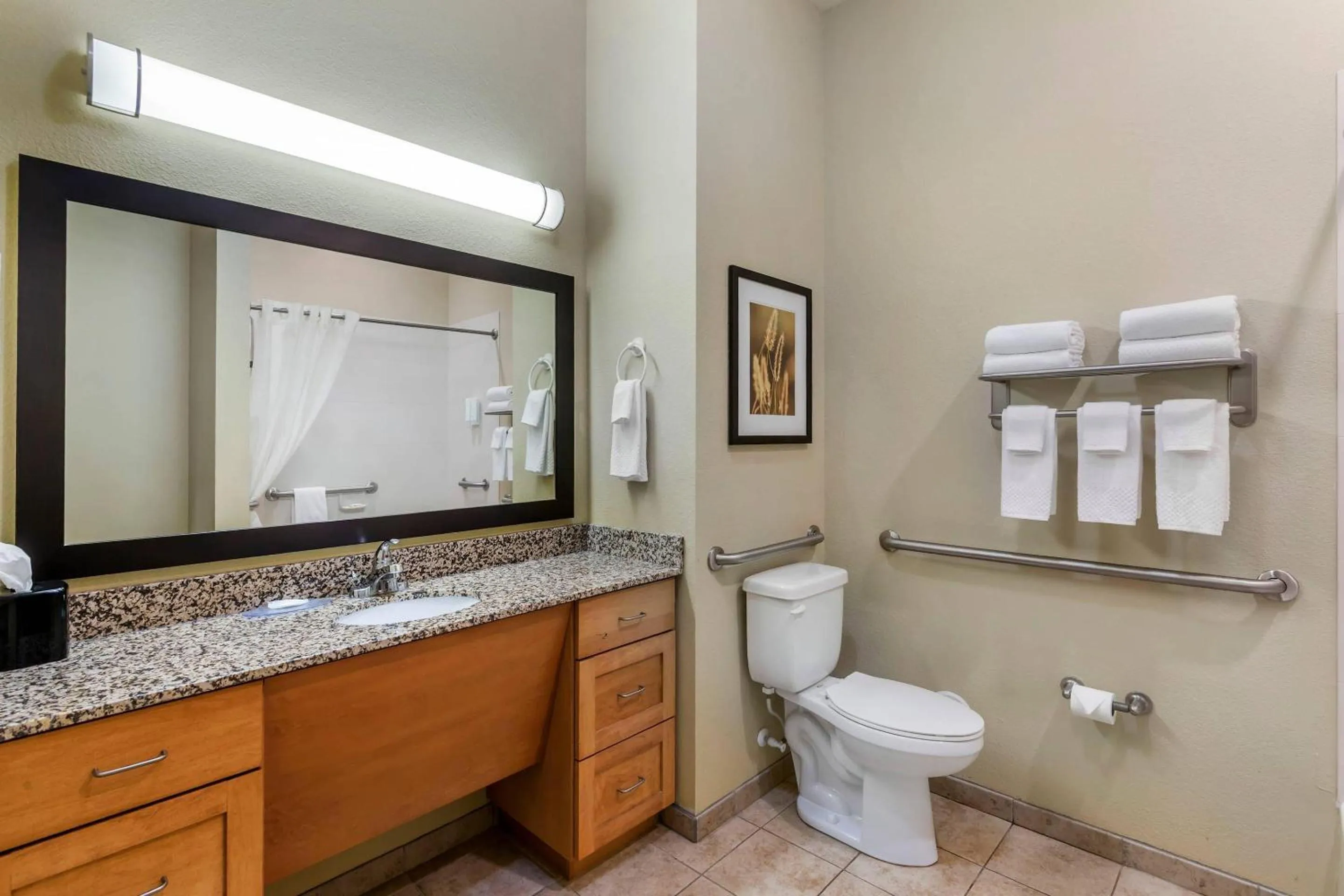 Bedroom in MainStay Suites Stanley