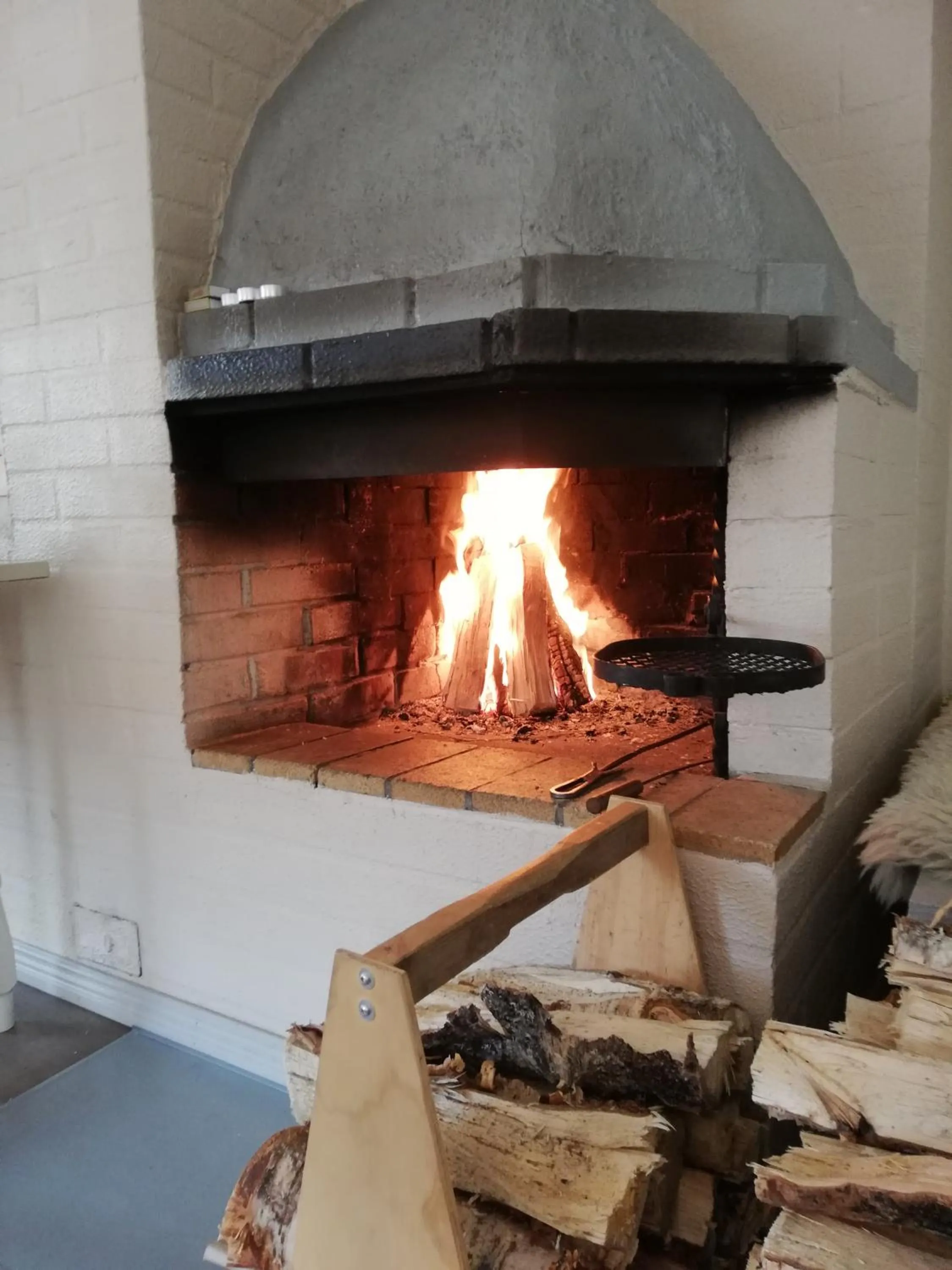 BBQ facilities in Karkausmäen Kammari