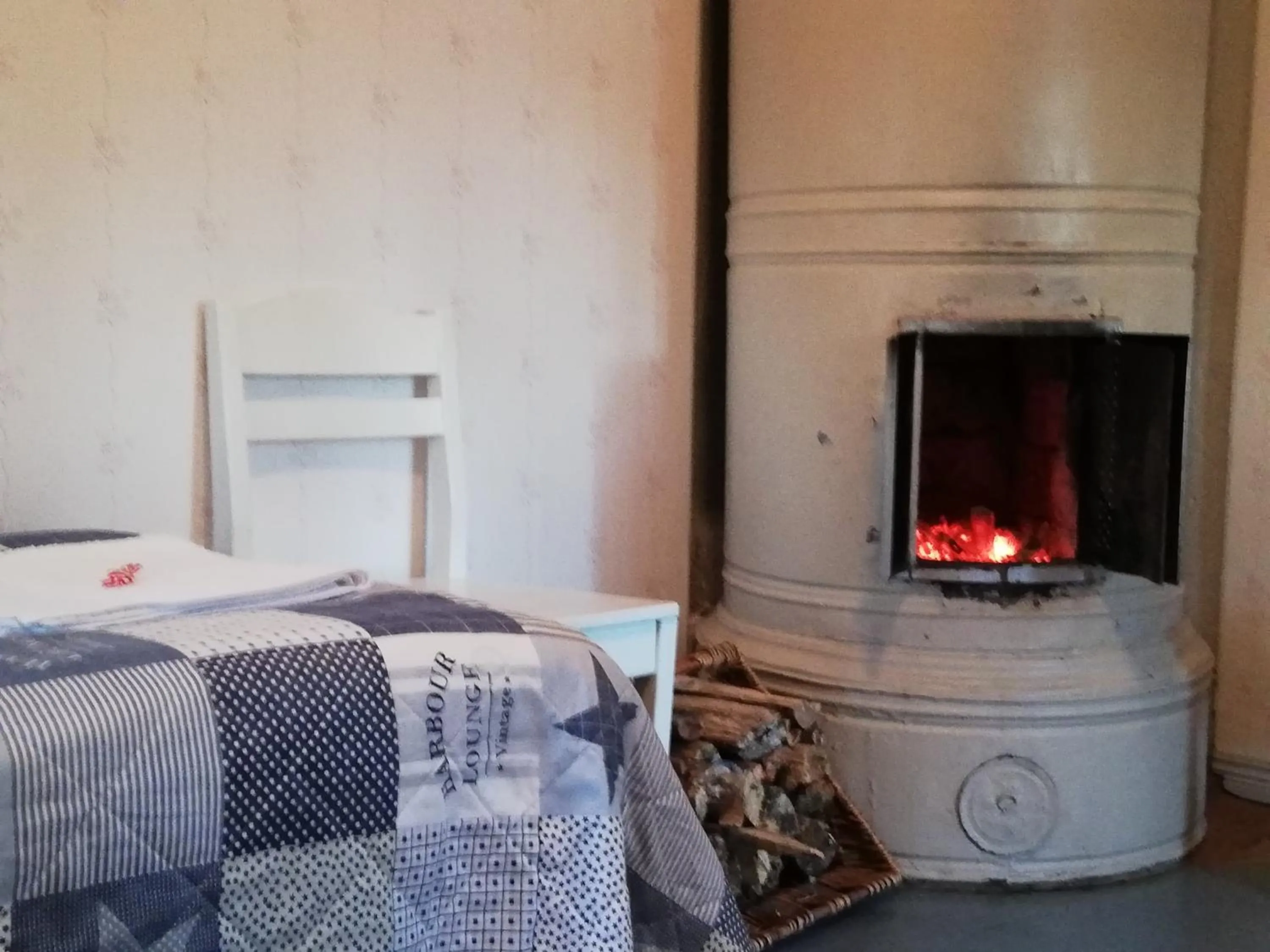 Photo of the whole room, Bed in Karkausmäen Kammari