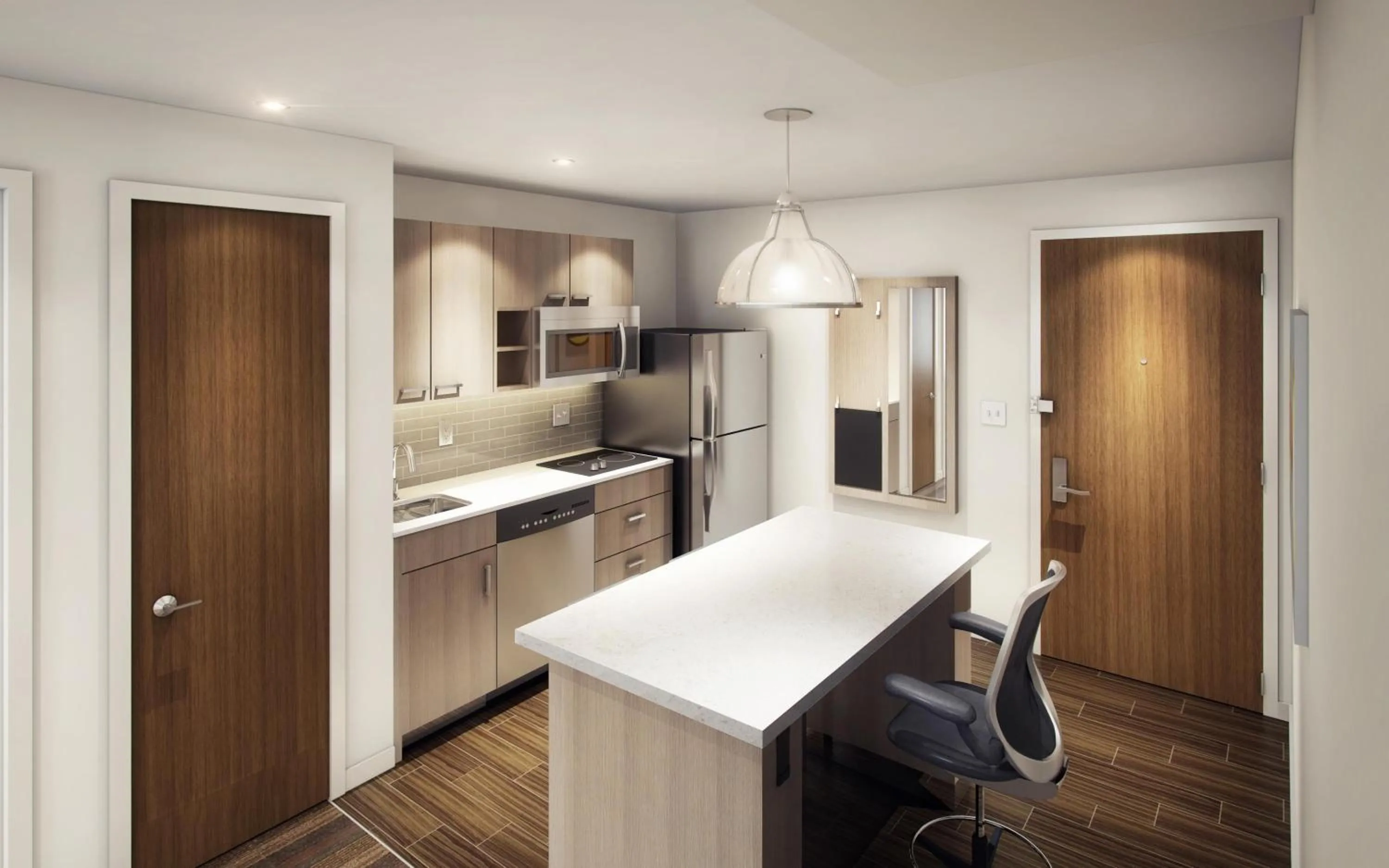 Kitchen or kitchenette in Hyatt House Destin