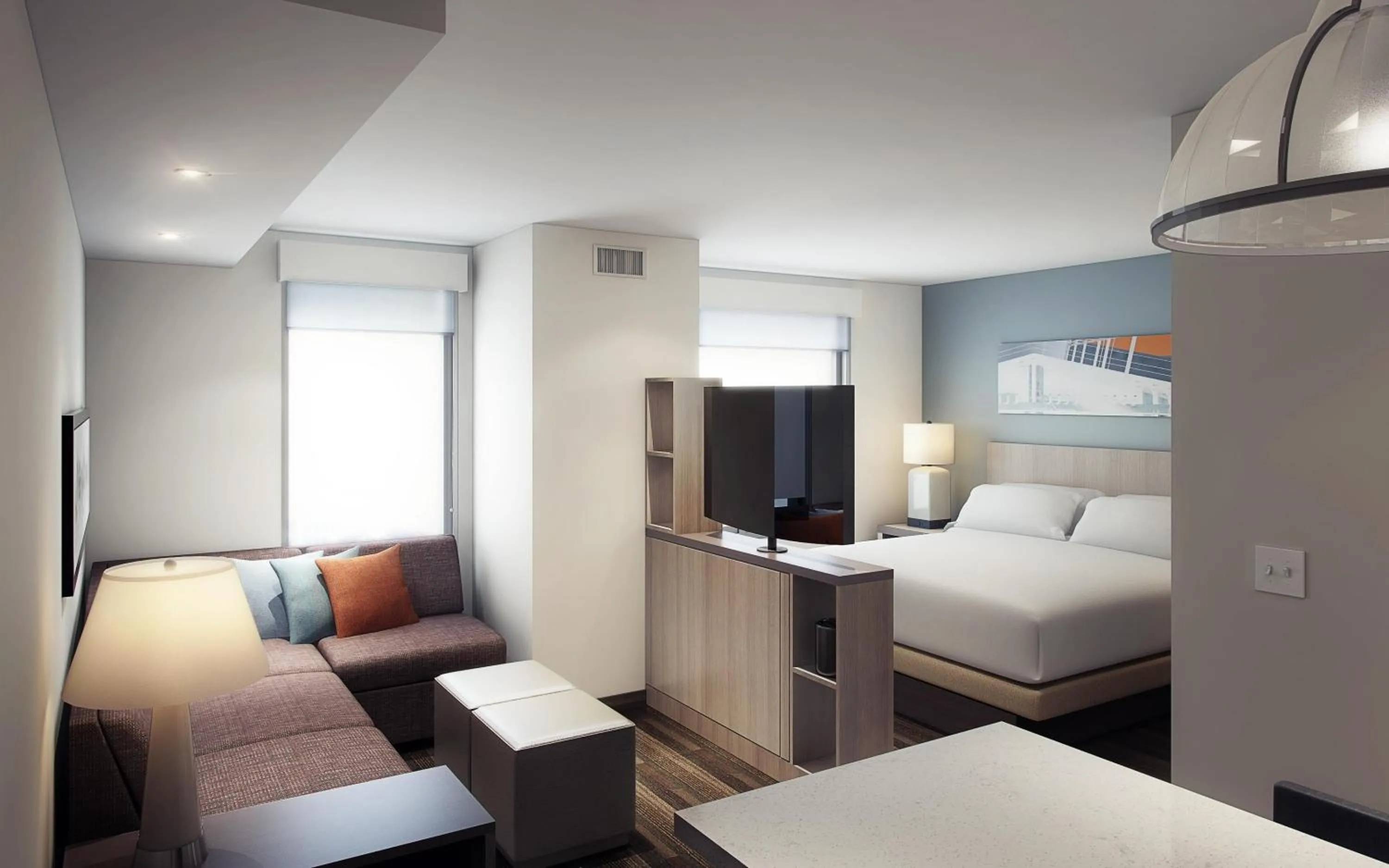 Bedroom, Bed in Hyatt House Destin