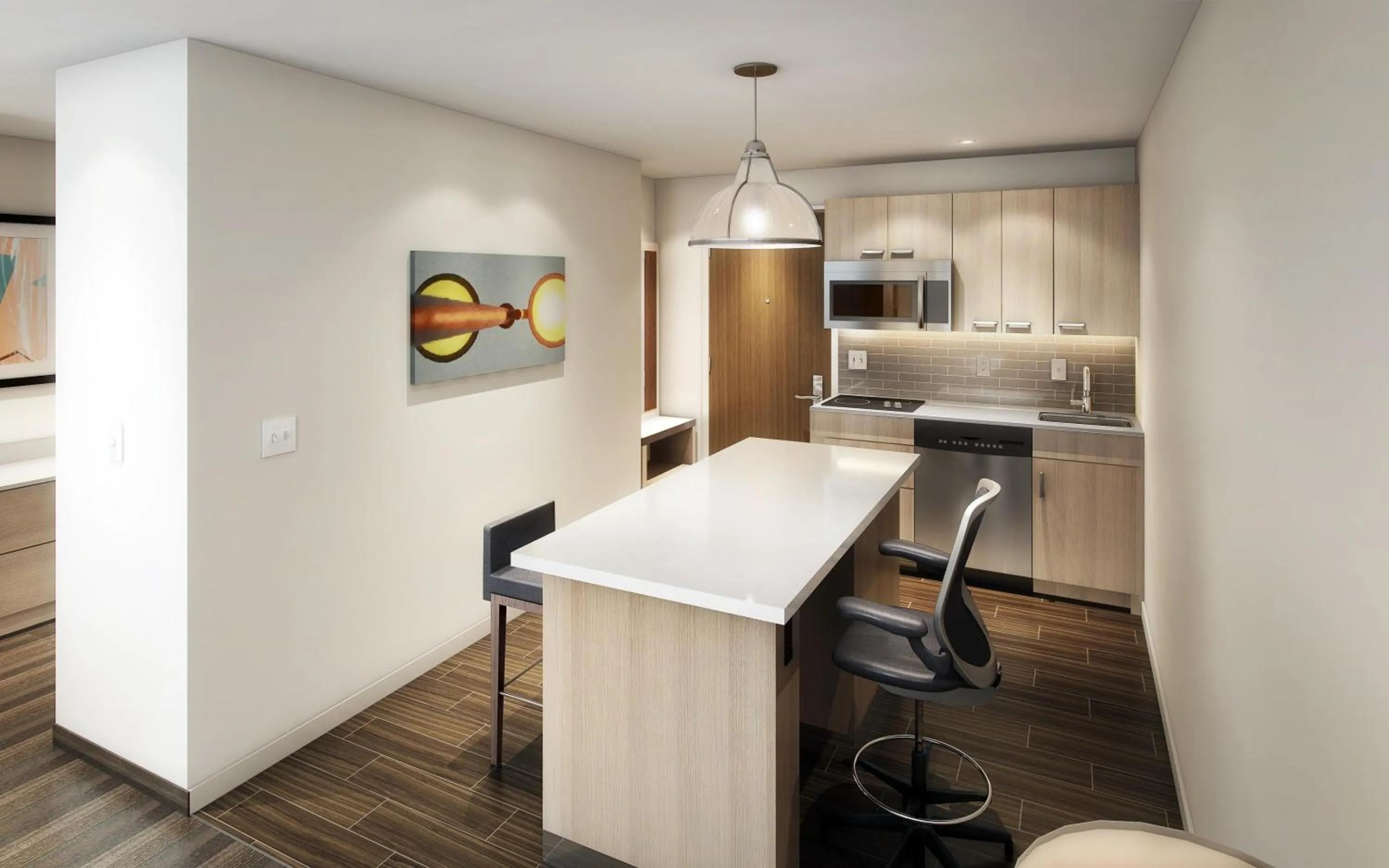 Kitchen or kitchenette in Hyatt House Destin