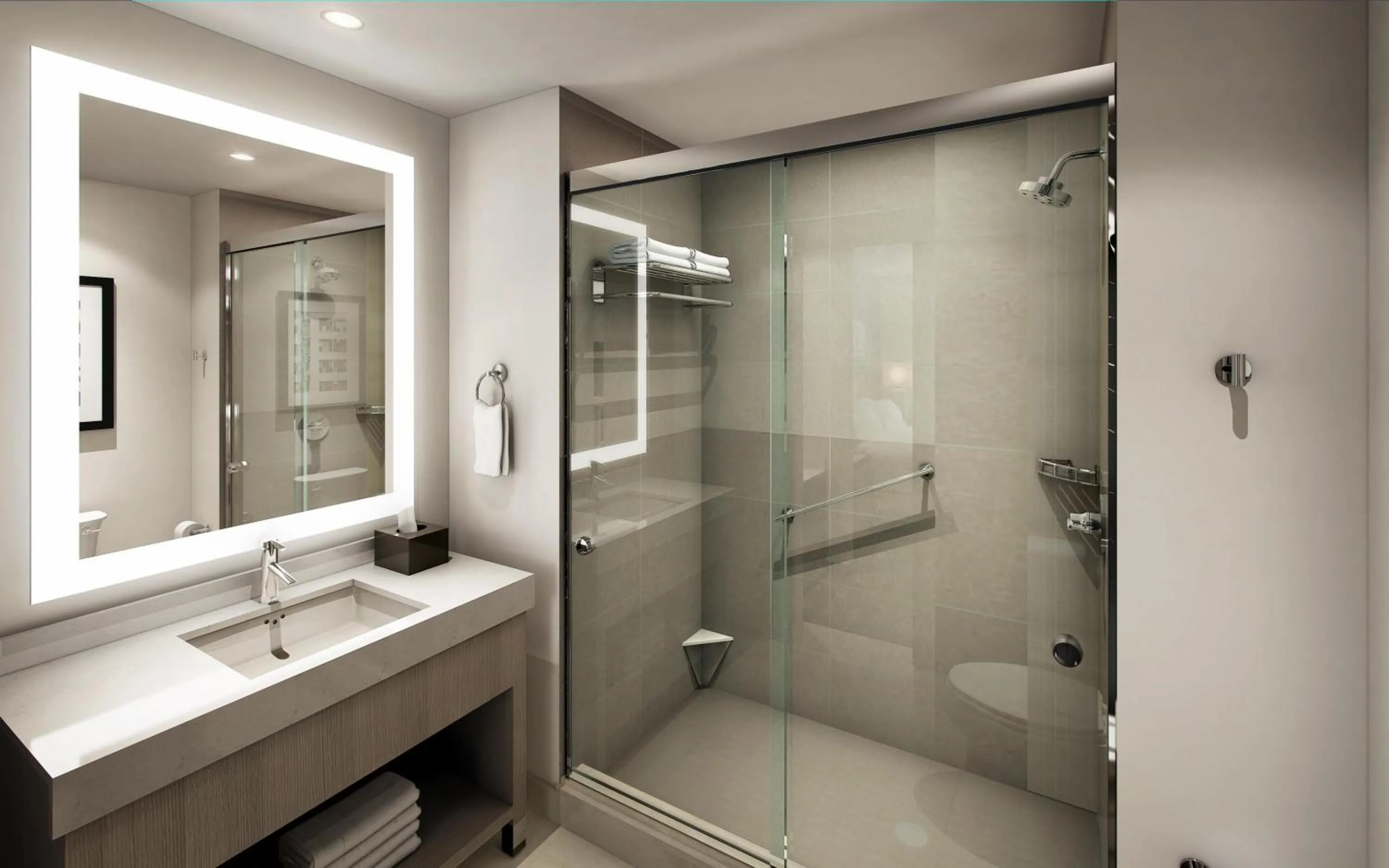 Bathroom in Hyatt House Destin