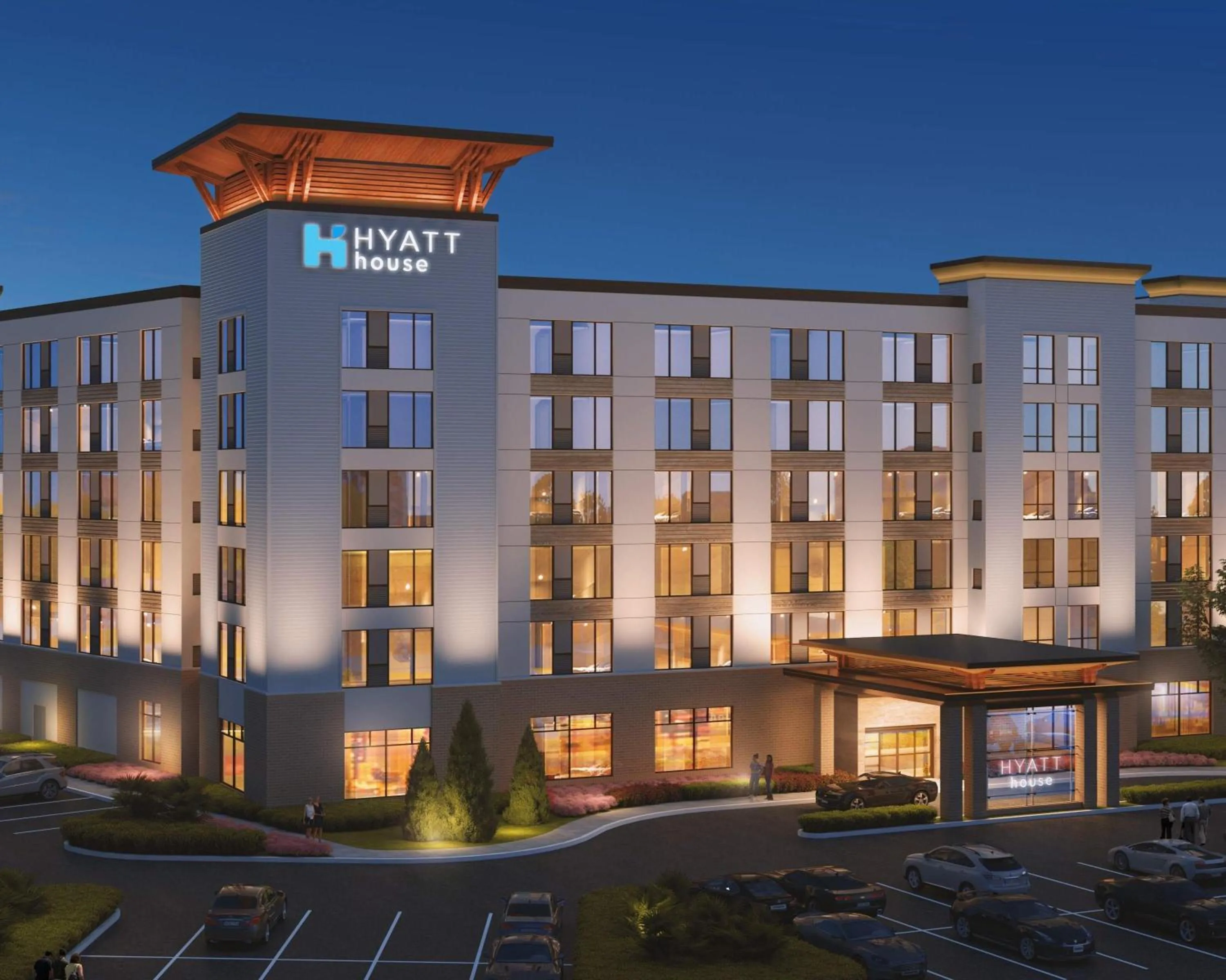 Property building in Hyatt House Destin