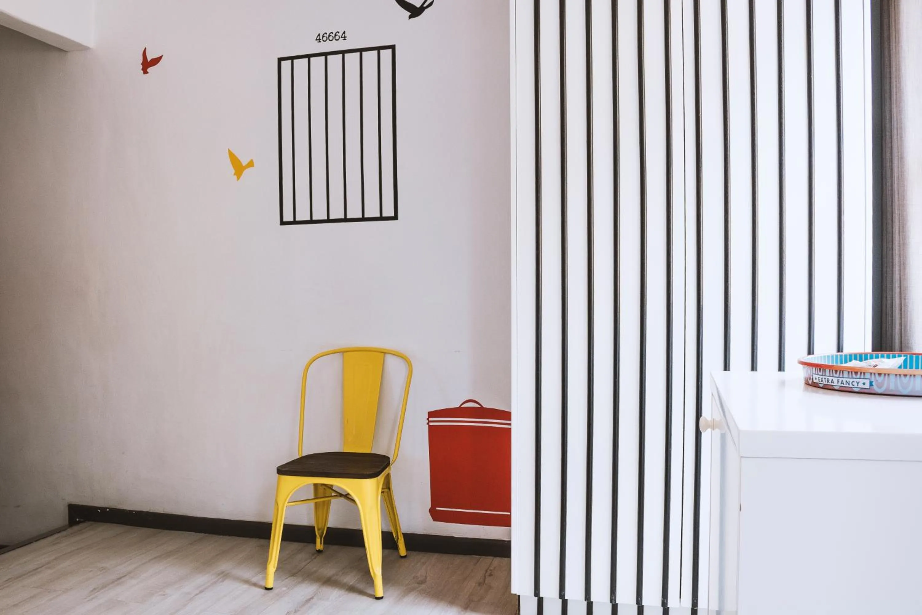 Seating area in La Rose B&B