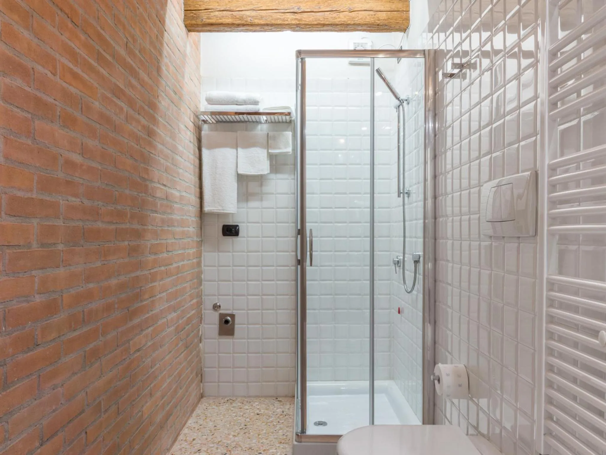 Bathroom in Residence Le Bugne