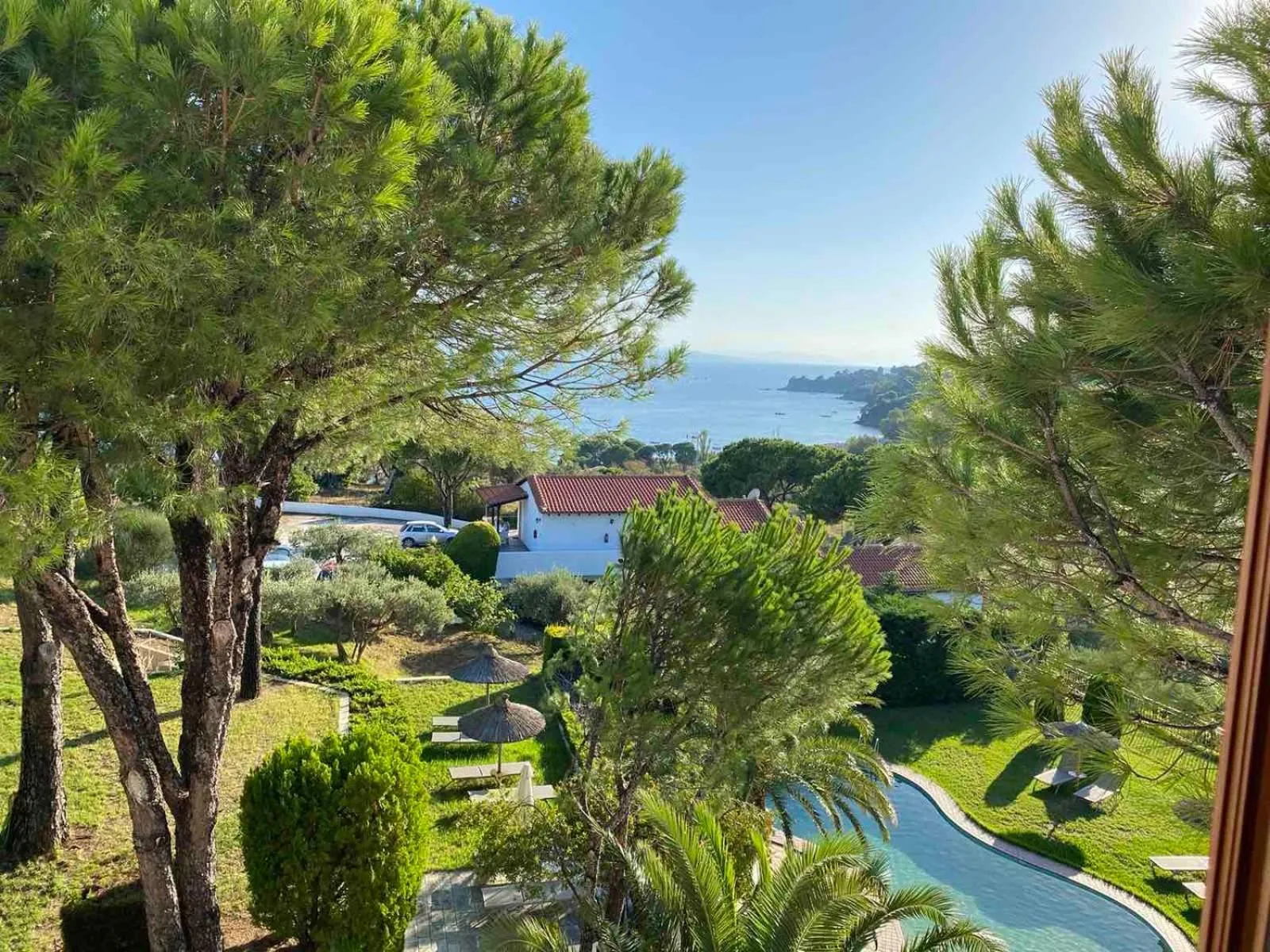 Sea view in Villa POLYTIMI