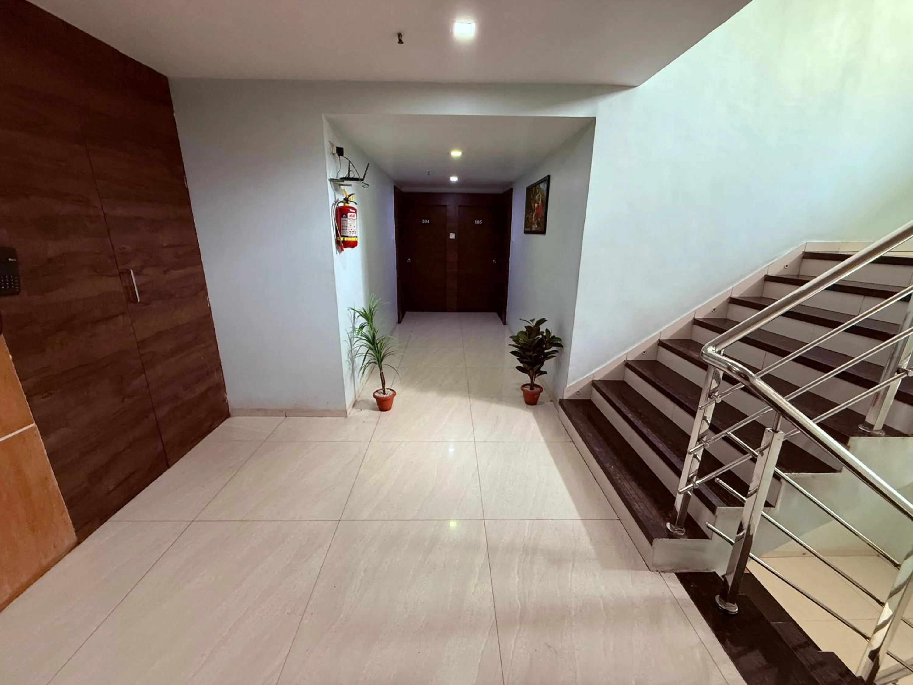 Lobby or reception in Hotel Arya Residency Rabale