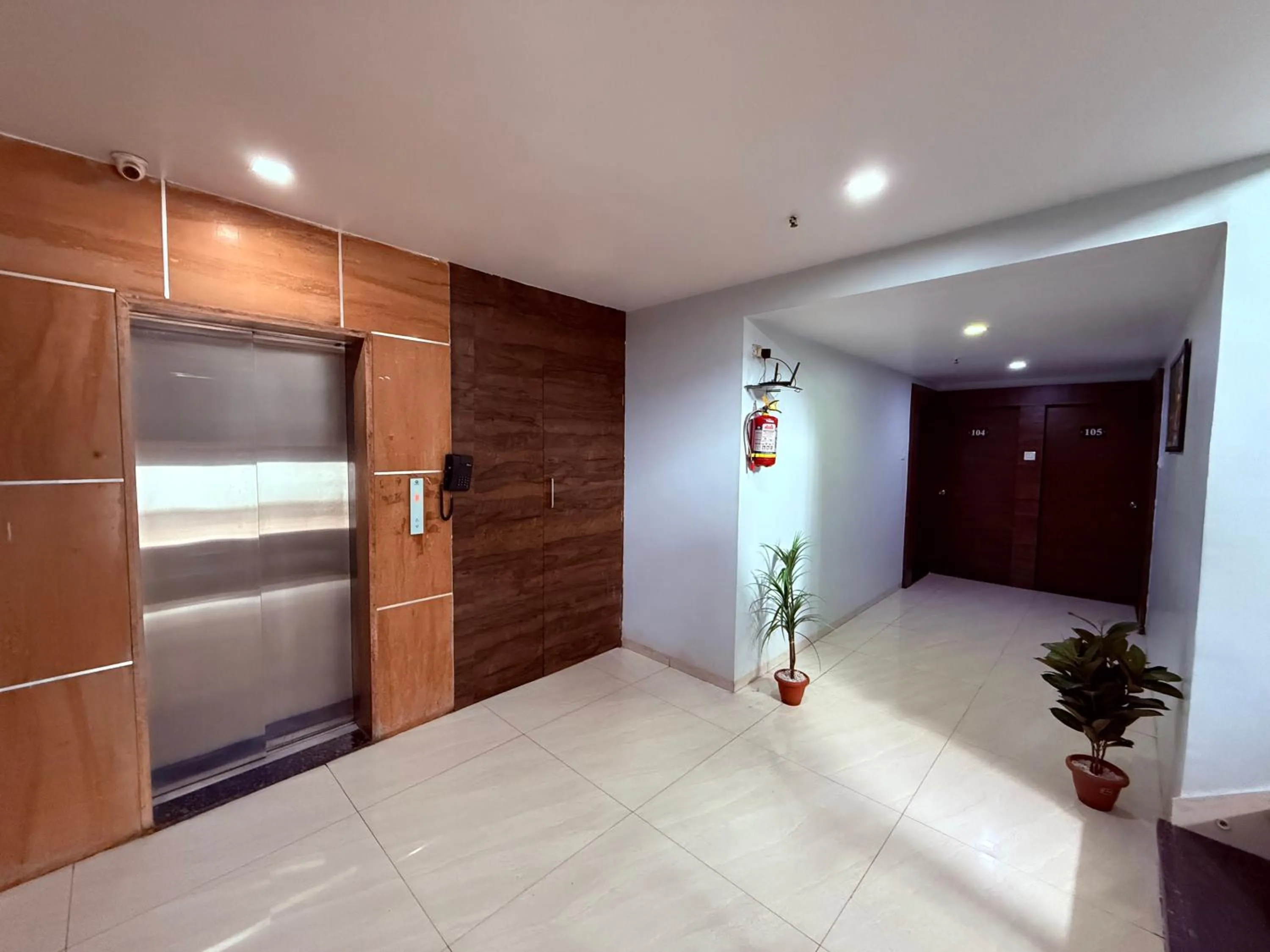 Lobby or reception in Hotel Arya Residency Rabale