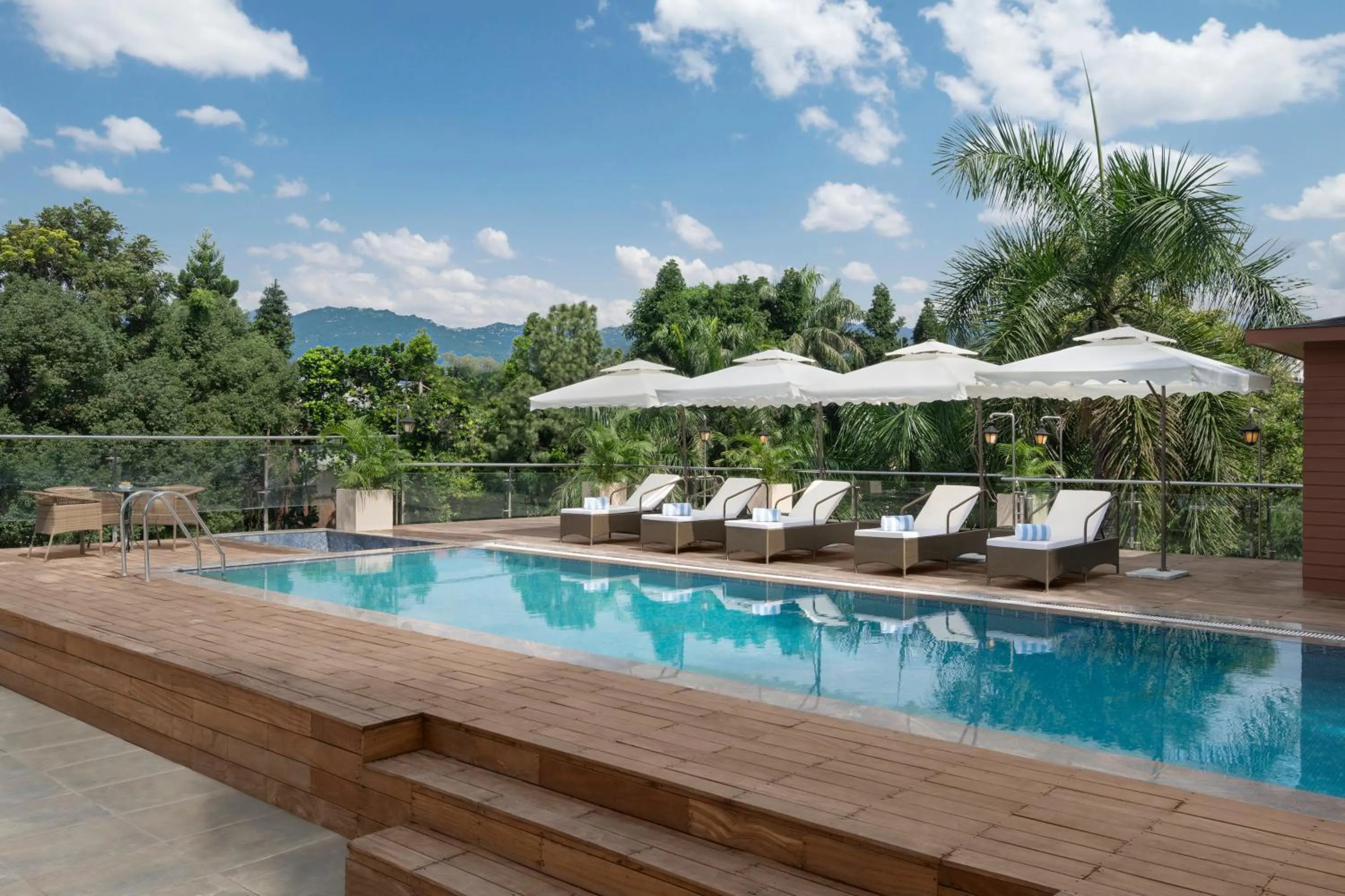 Mountain view in Welcomhotel By ITC Hotels, Madhuban Dehradun