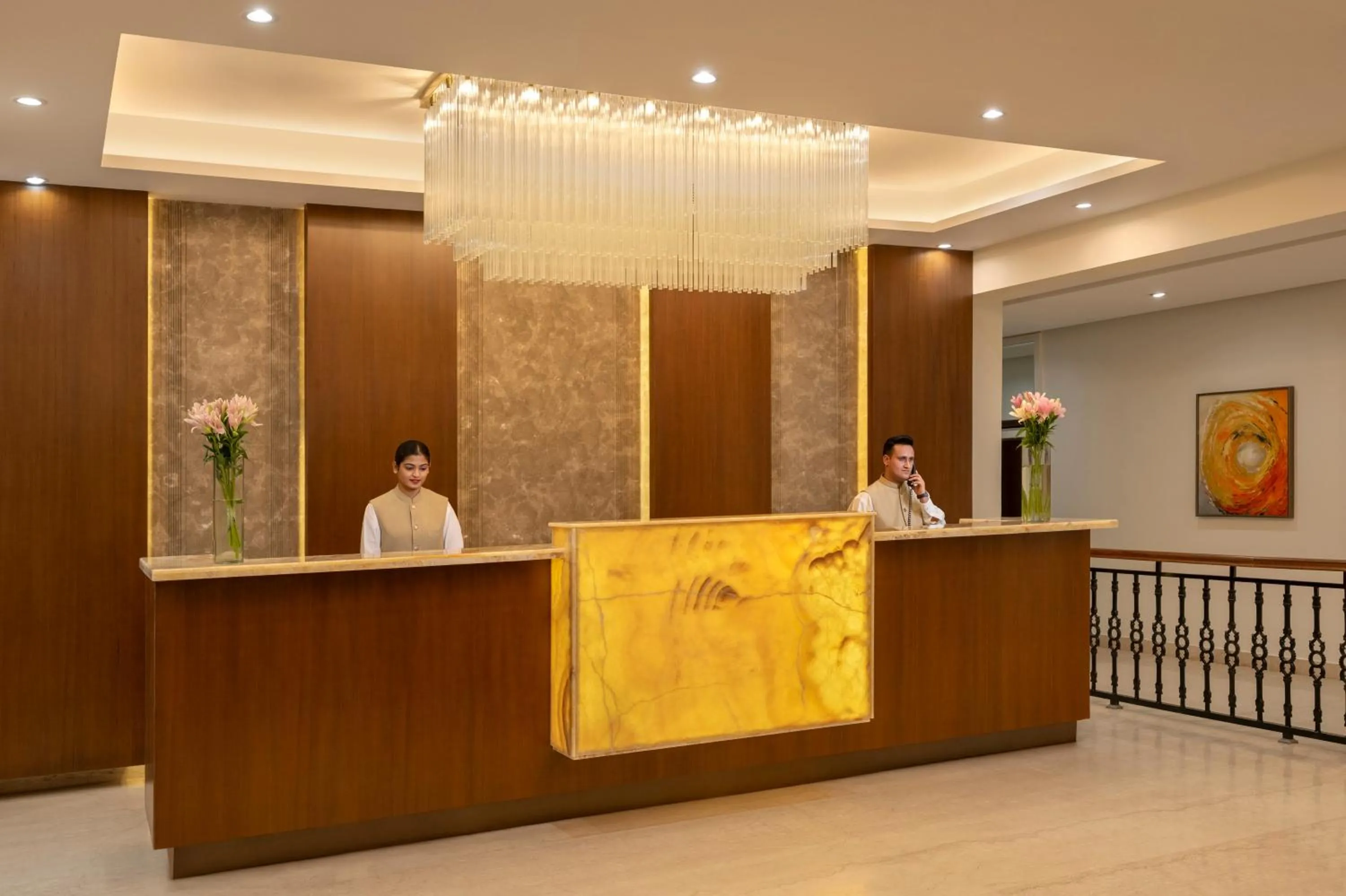 Lobby or reception in Welcomhotel By ITC Hotels, Madhuban Dehradun