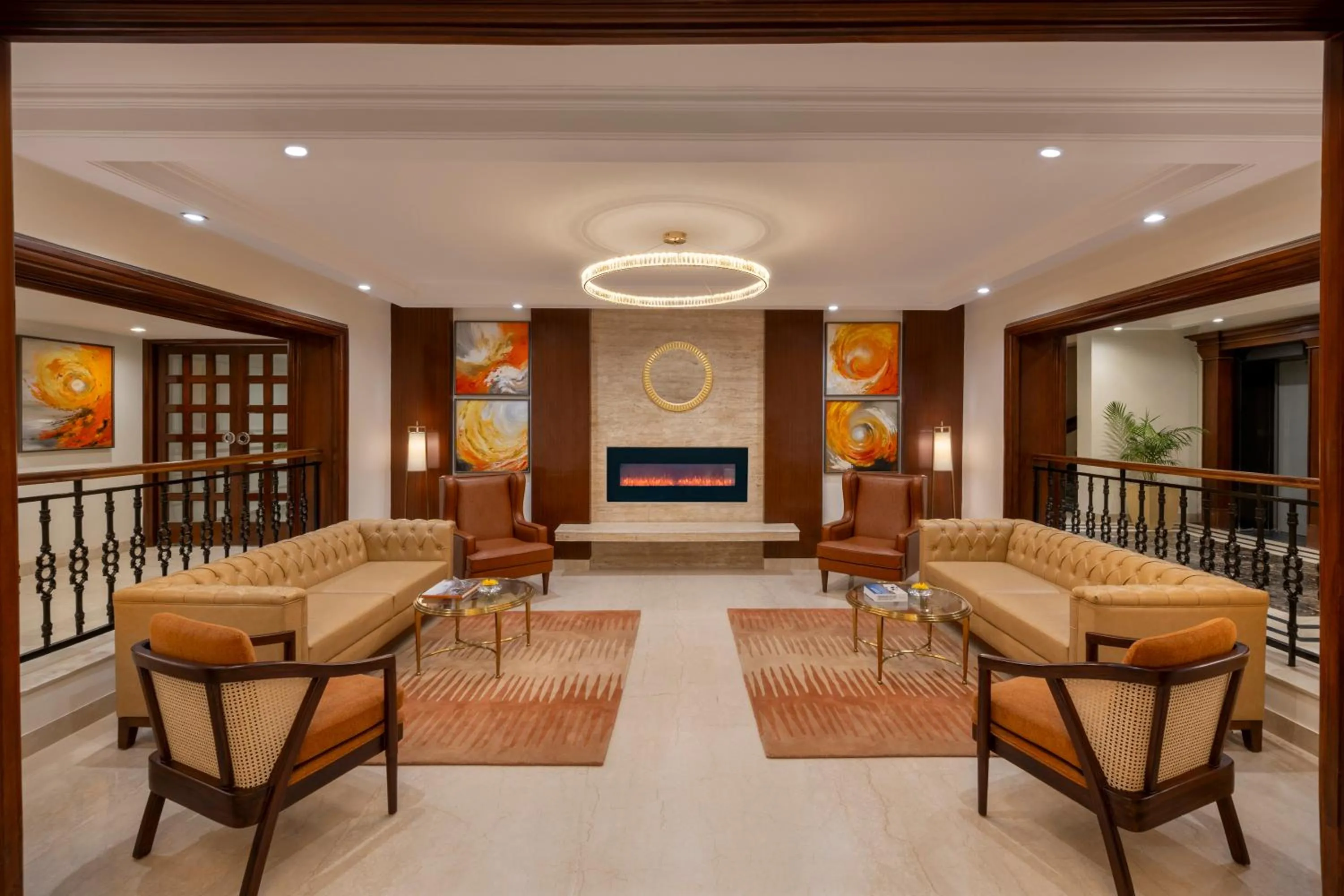 Seating area in Welcomhotel By ITC Hotels, Madhuban Dehradun