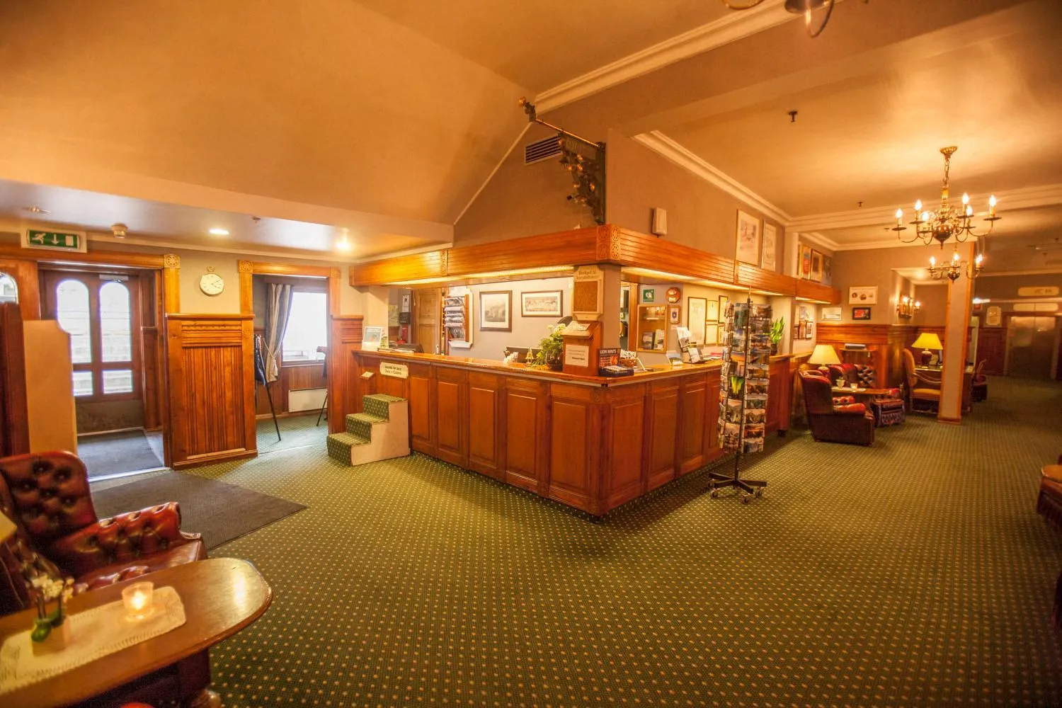 Lobby or reception in Fleischer's Motel